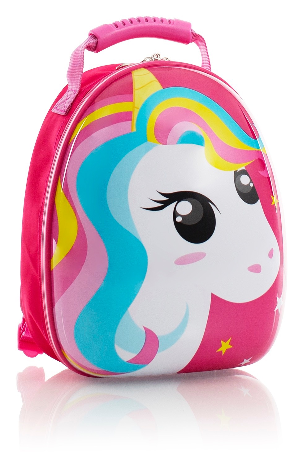 Heys Kofferset »Super Tots, 46 cm, Einhorn«, (Set, 2 tlg., Kinderkoffer und Rucksack), Heys x Joachim Llambi Kindertrolley Kinder Reisegepäck
