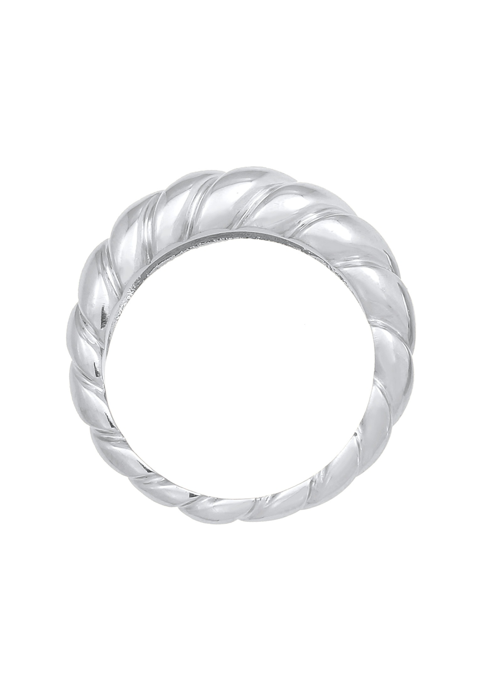 Elli Silberring »Ring Twisted Gedreht Bandring 925 Silber«
