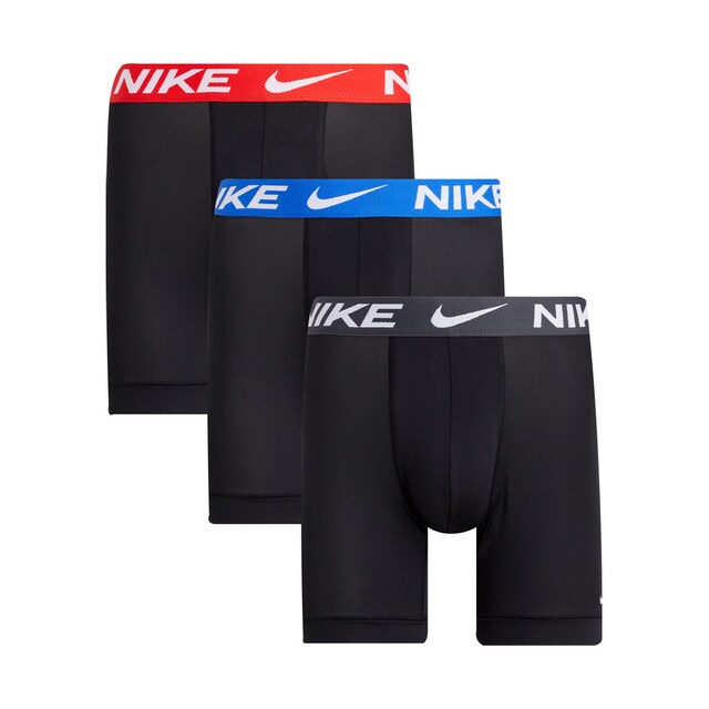 NIKE Underwear Boxer »BOXER BRIEF 3PK«, (Packung, 3er-Pack), mit längerem  Bein & NIKE Logo-Elastikbund (3 Stück) bestellen bei OTTO