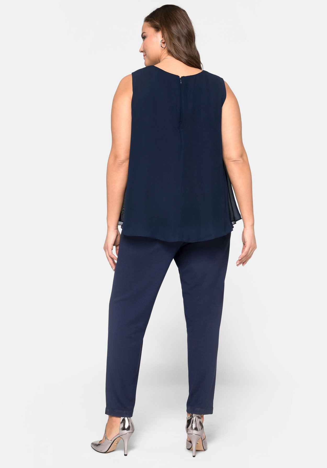 Sheego Jumpsuit »Jumpsuit im Lagenlook«, im Lagenlook