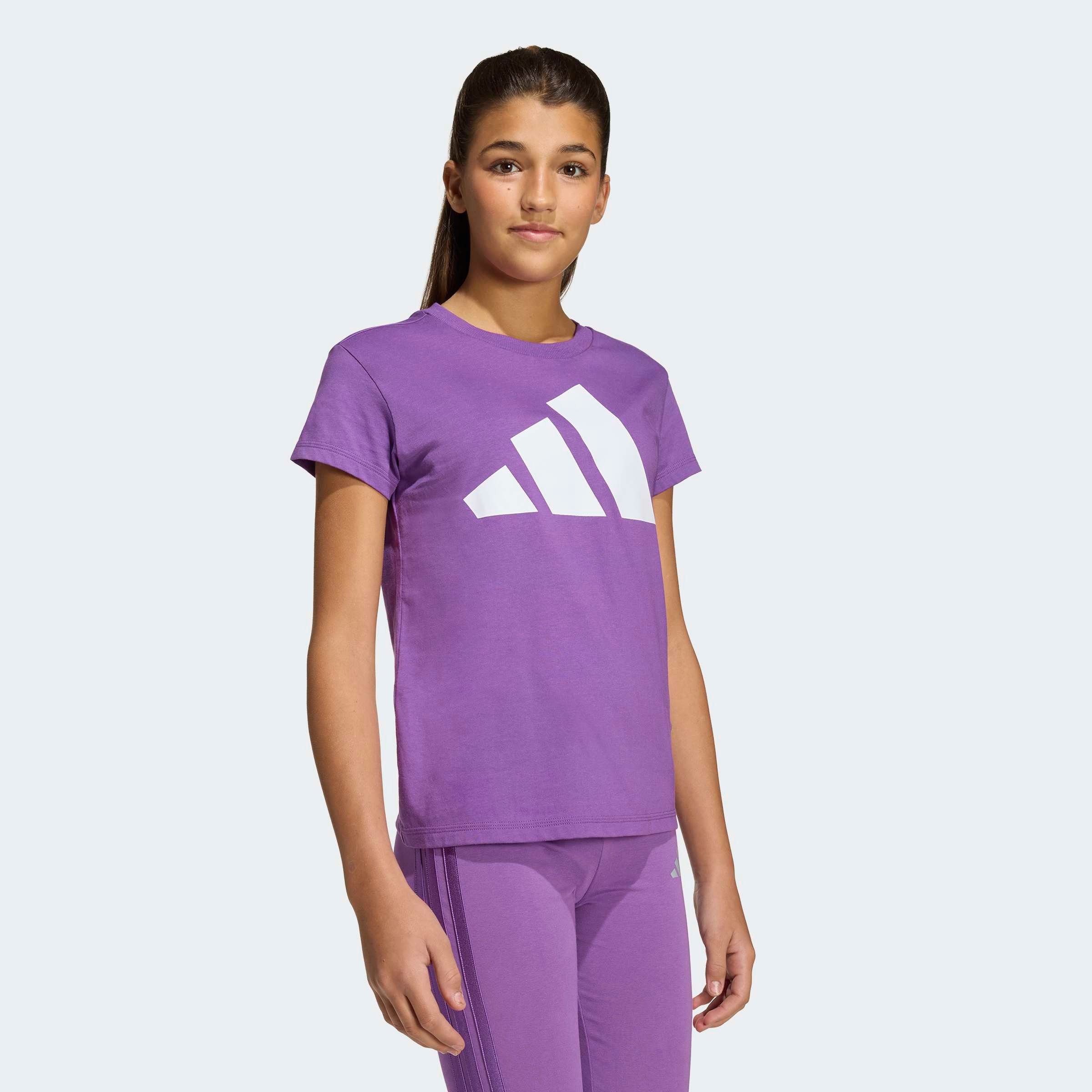 adidas Sportswear T-Shirt »JG BL TEE 160« für Kinder, mit Rundhalsausschnitt, aus Baumwolle, atmungsaktiv