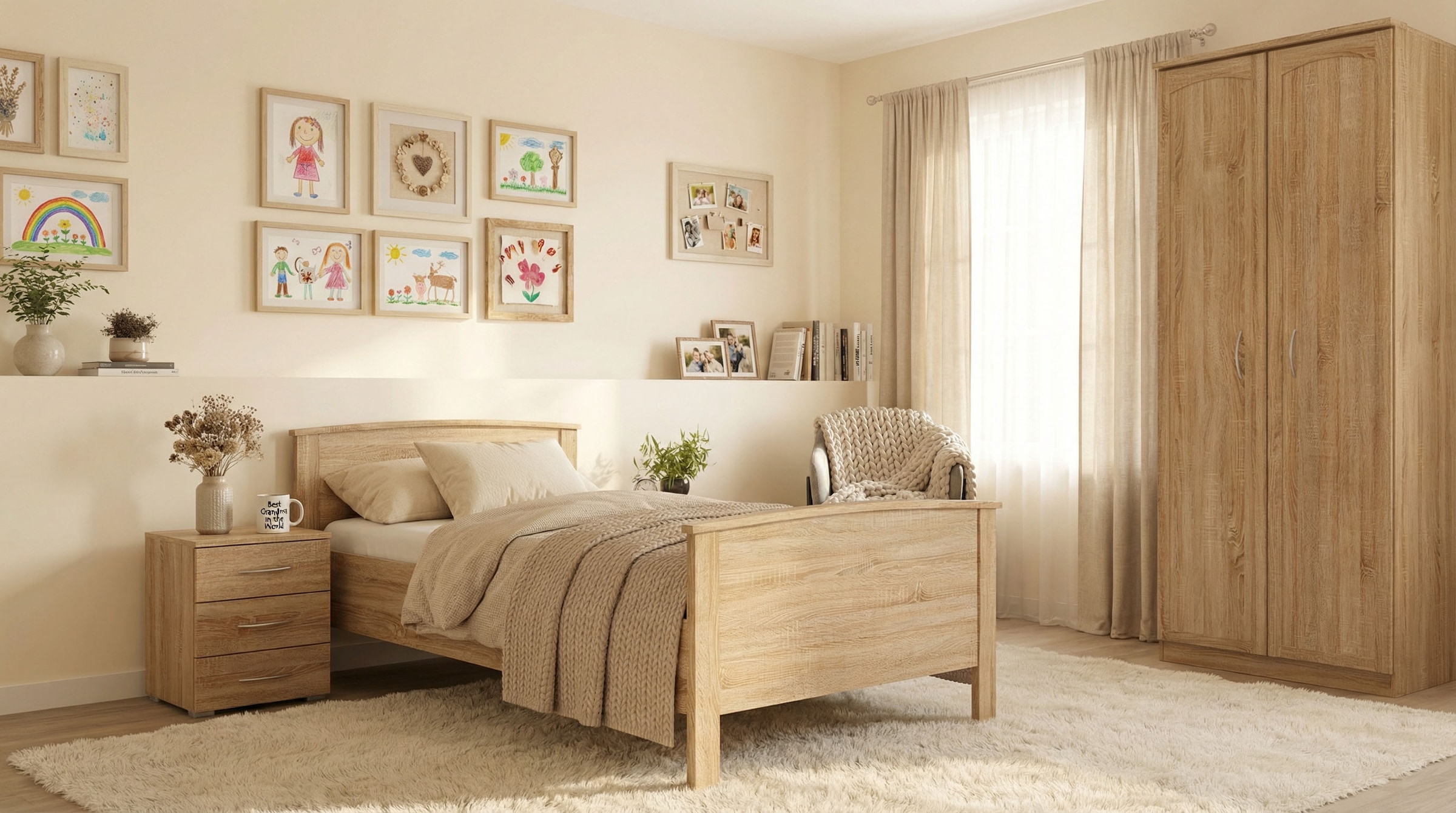 rauch Nachtkommode »Nachttisch Nachtkonsole Beistelltisch Kommode Sideboard TORRENT« mit 2 geräumigen Schubkästen, Breite 40 cm MADE IN GERMANY