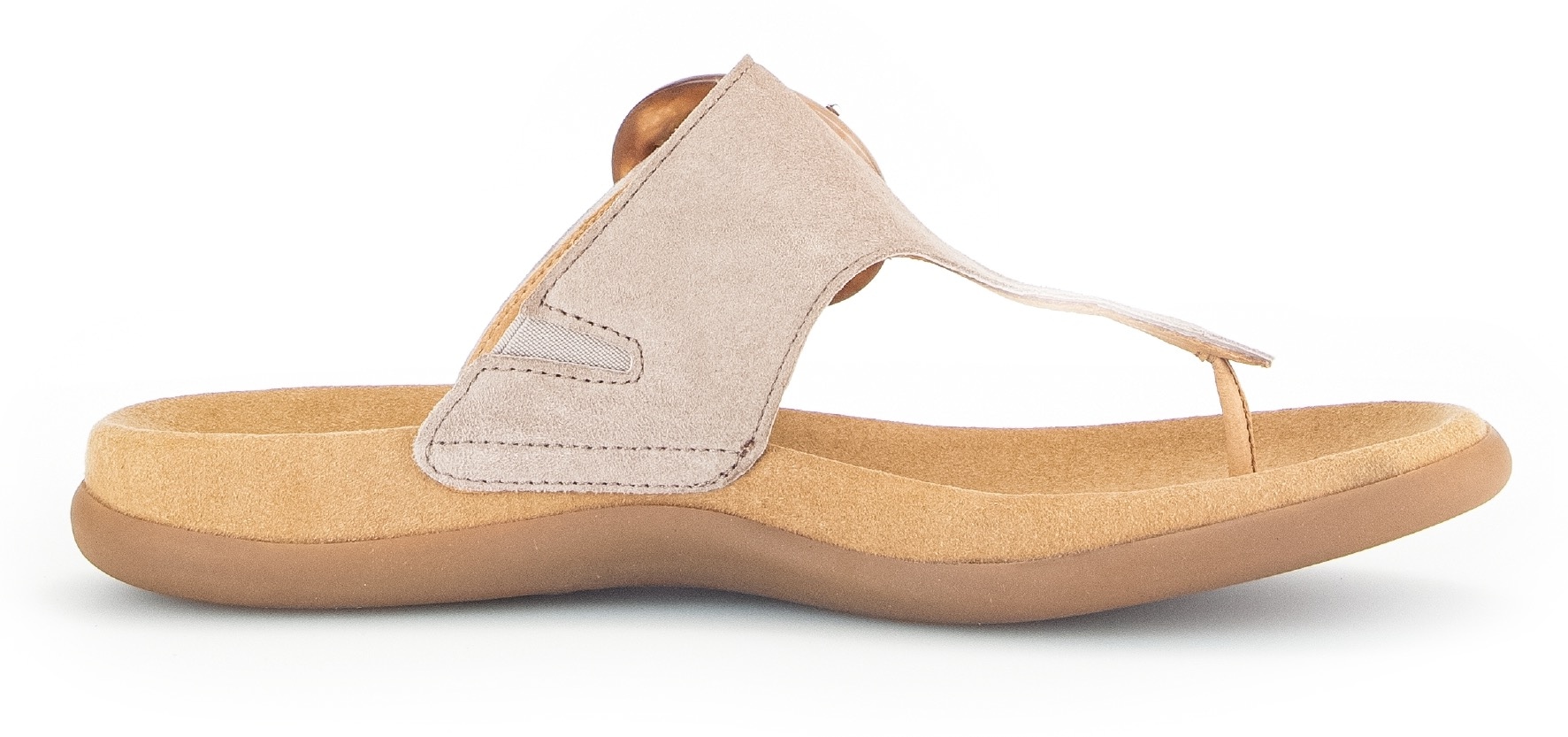 Gabor Dianette, Keilabsatz, Sommerschuh, Bequemschuh mit dekorativer Zierschnalle
