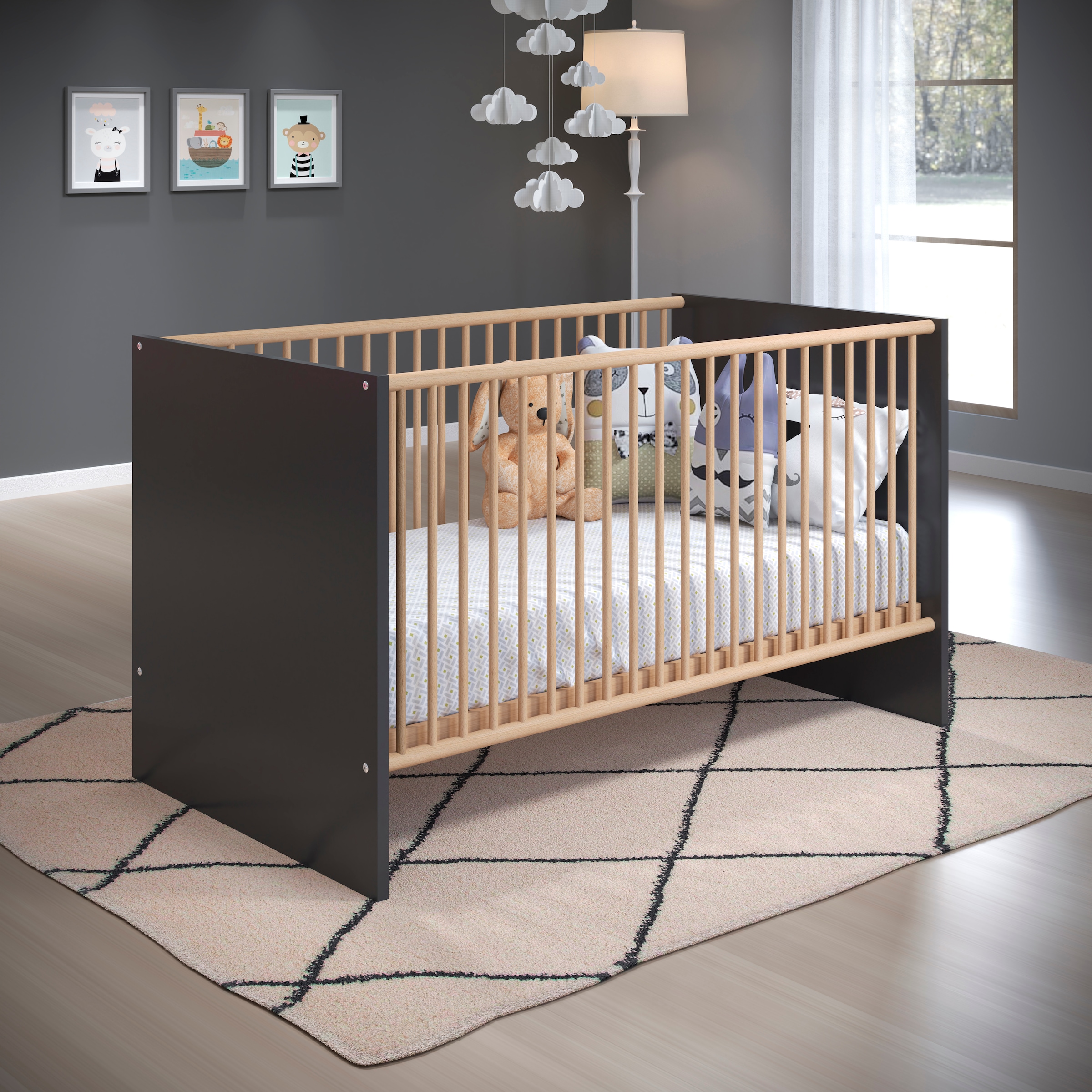 trendteam Babymöbel-Set »Mats«, (2 tlg.), neutrales Design