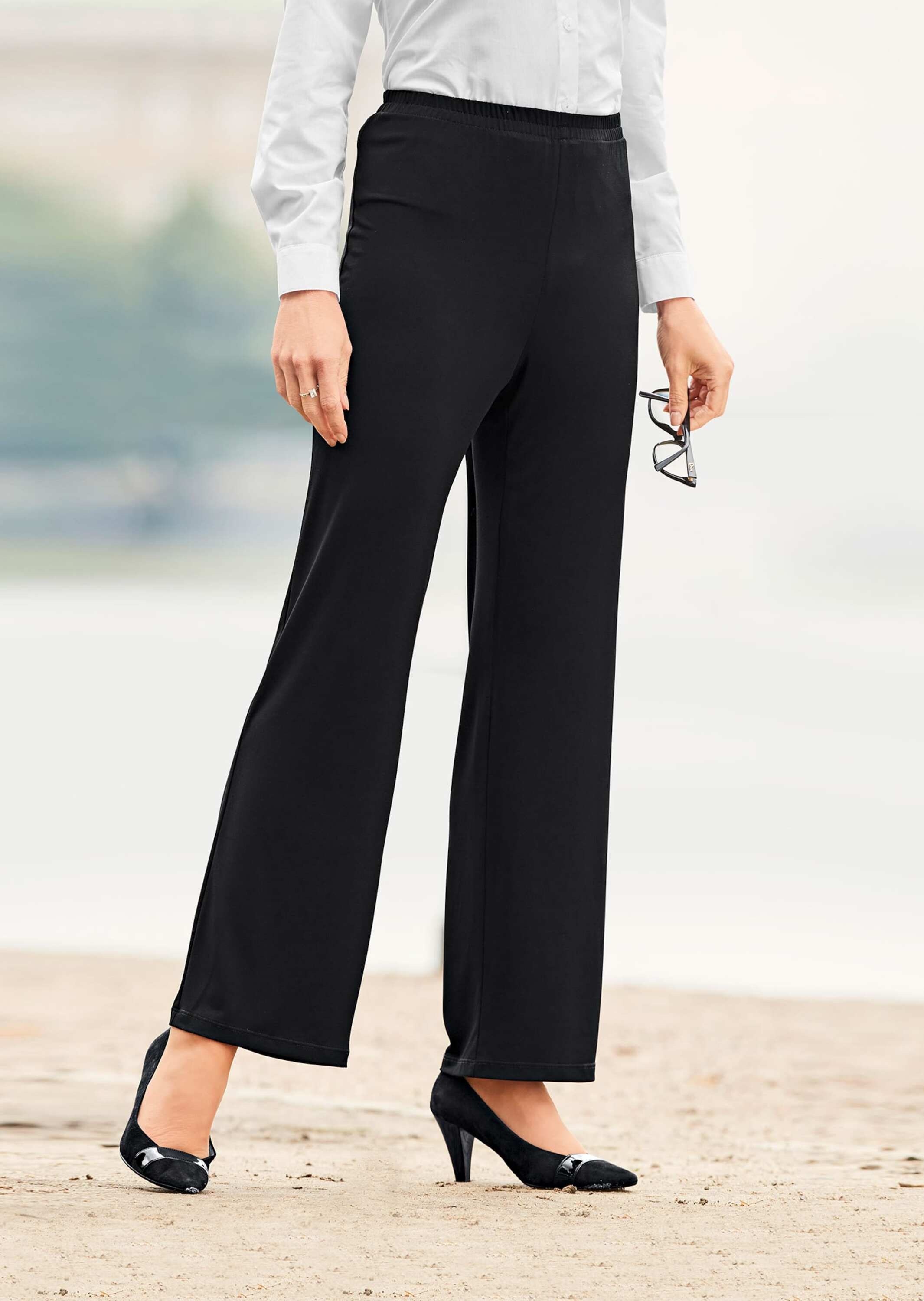 GOLDNER Schlupfhose »Bequeme Slinky-Hose mit Schlupfbund«