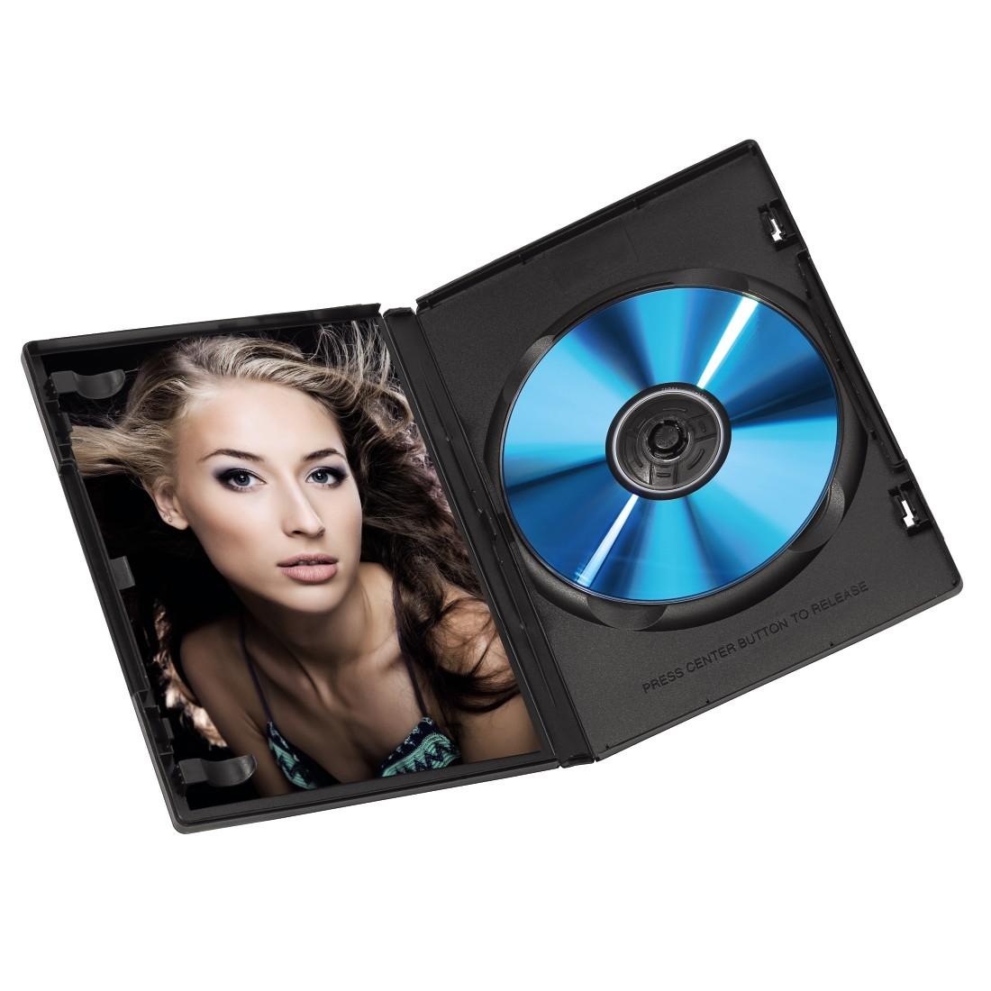 Hama DVD-Hülle »DVD Leerhülle Standard, 10er-Pack, Schwarz, Schutzhülle, Schutzcover«