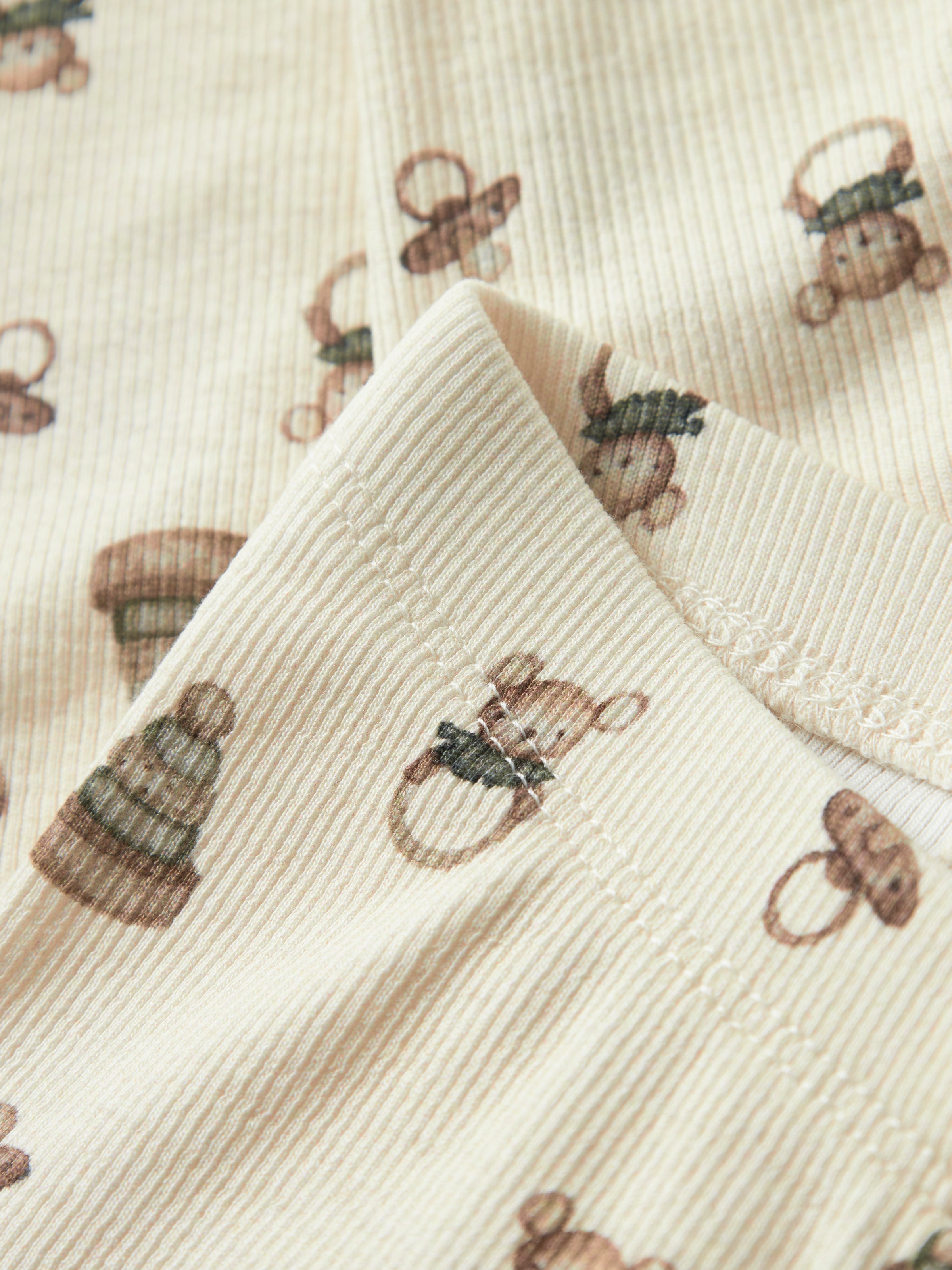 Lil' Atelier Leggings »NBNGAVO ELF SLIM LEGGING LIL NOOS«  weiche Jersey Rippqualität