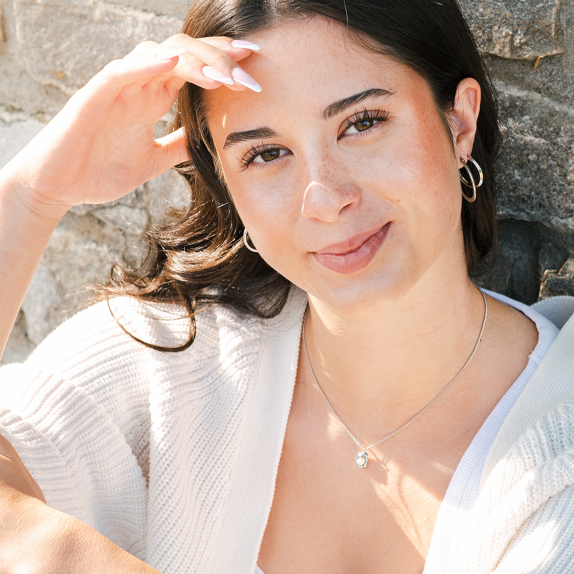 Adelia´s Paar Creolen »Damen Ohrringe ¿ Creole aus Edelstahl«