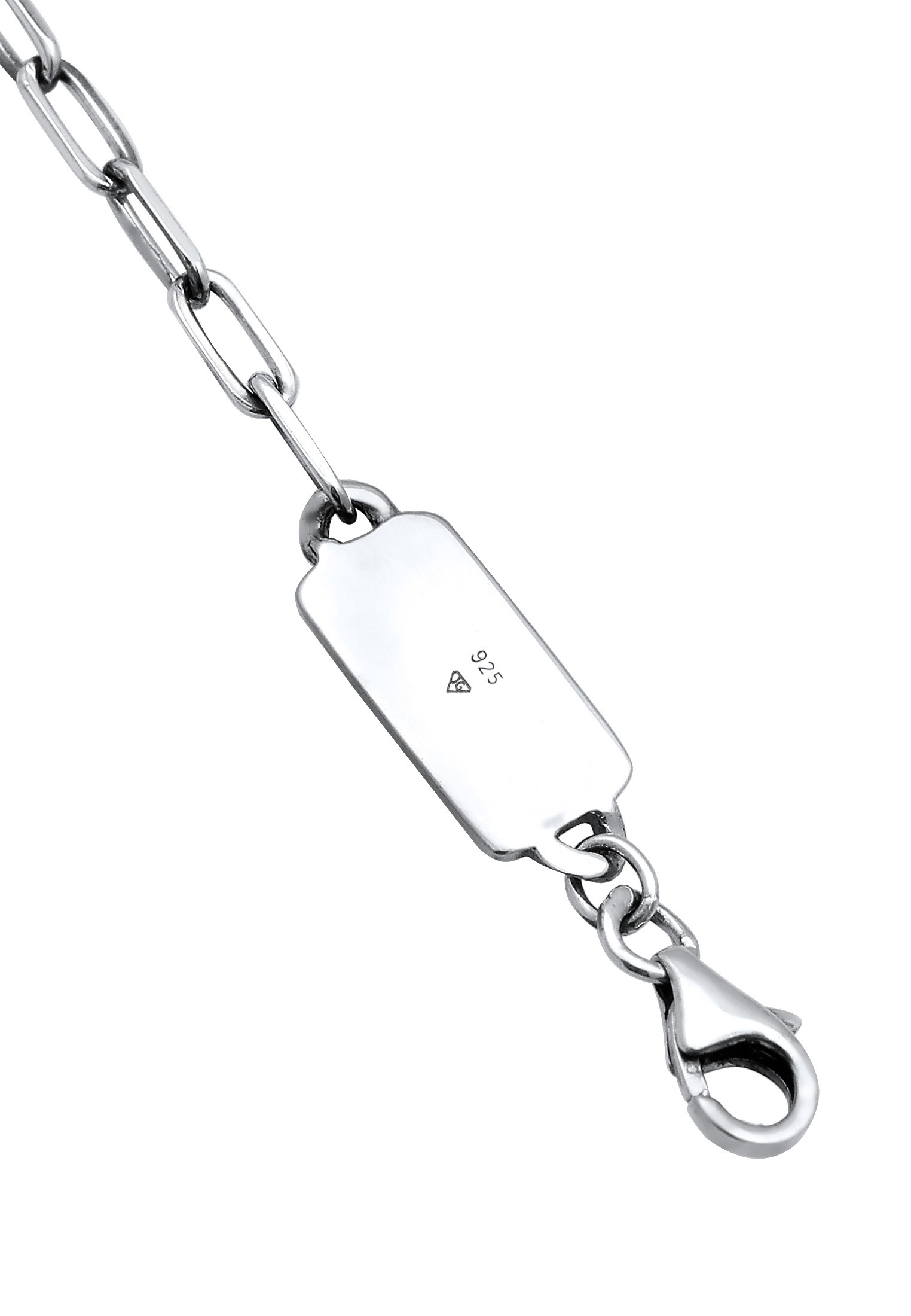 Kuzzoi Armkette »Armband Herren Gliederkette Oval 925 Silber«