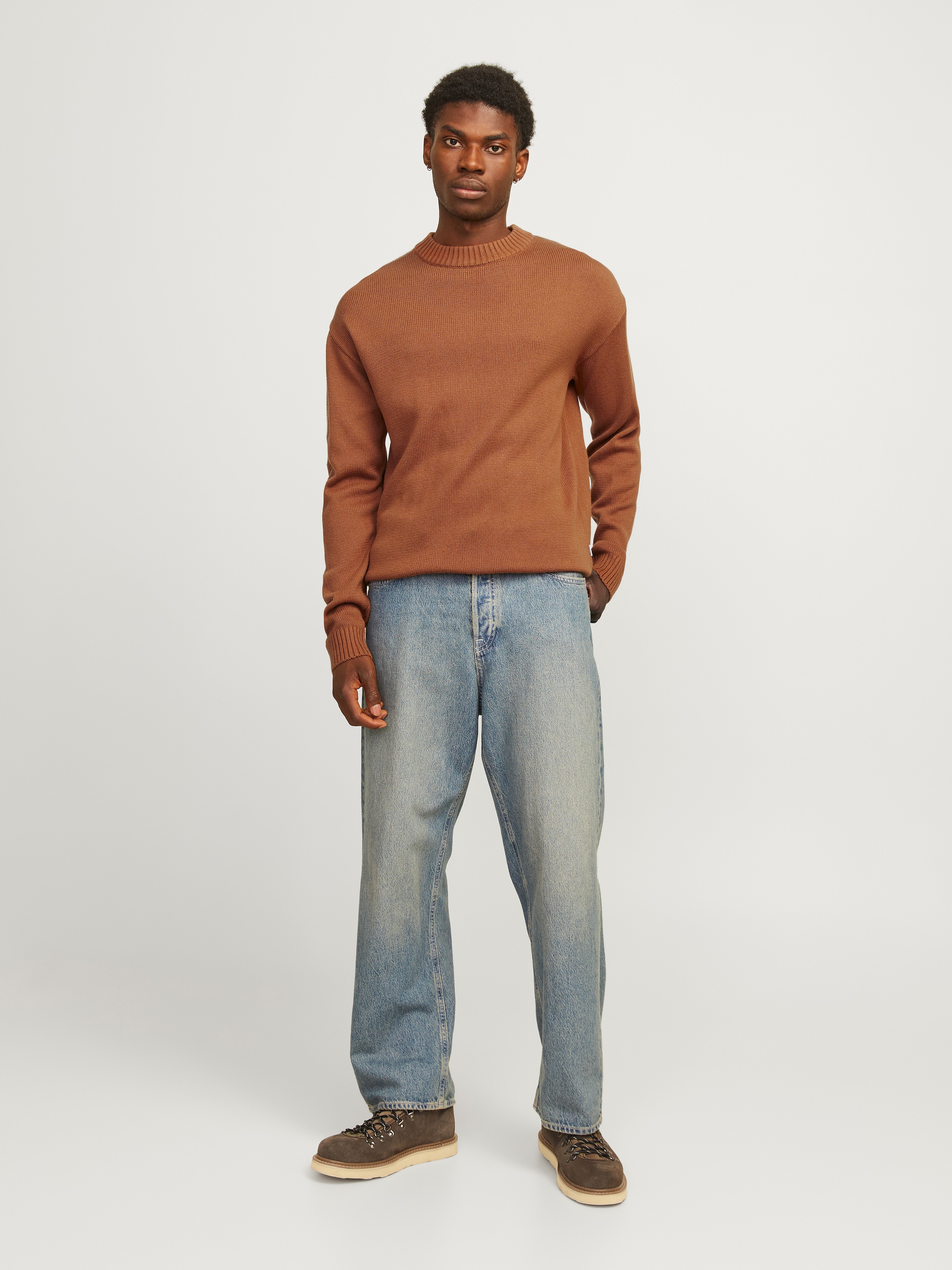 Jack & Jones Rundhalspullover »JJEJACK KNIT CREW NECK SN«