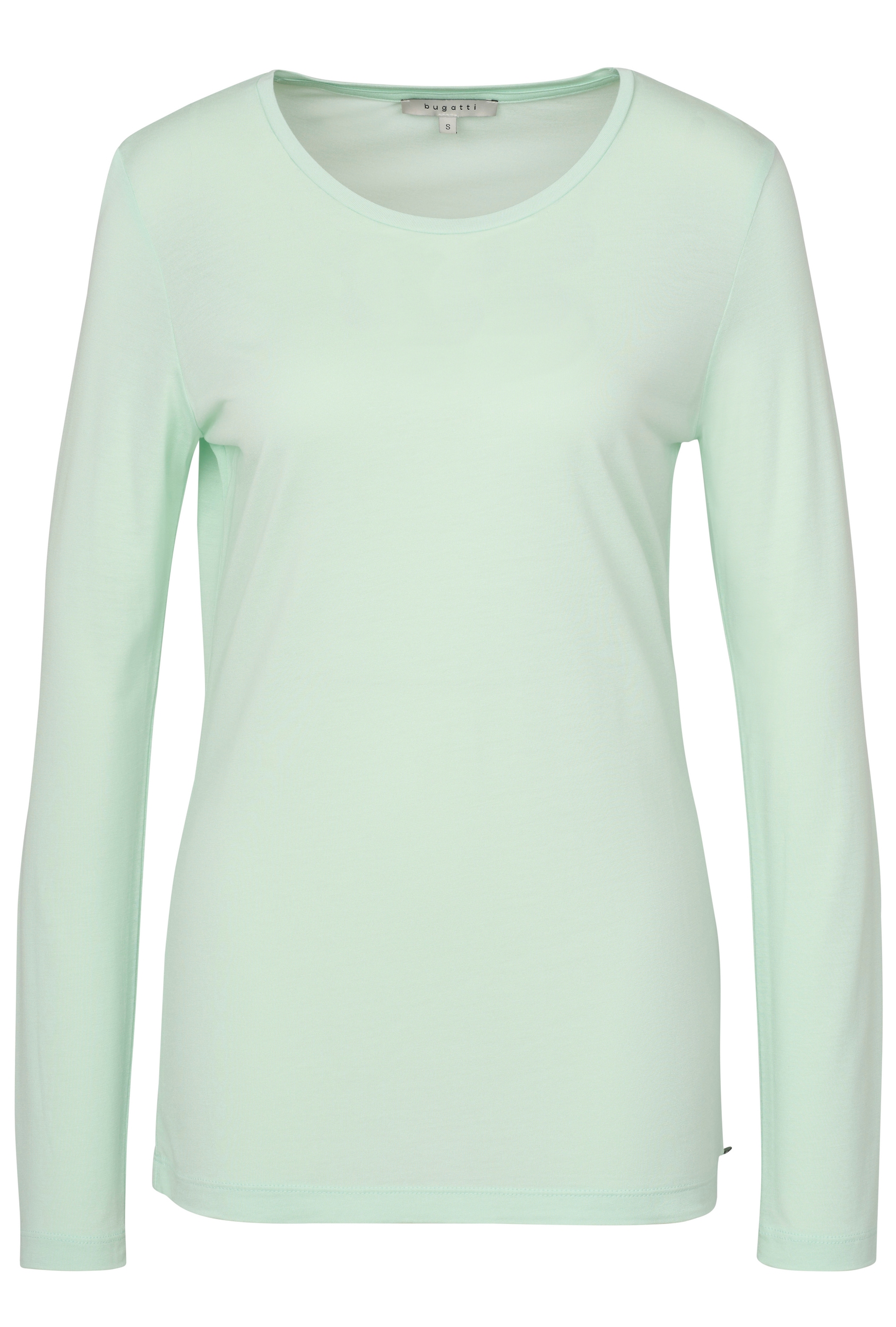 bugatti Langarmshirt, mit Rundhals