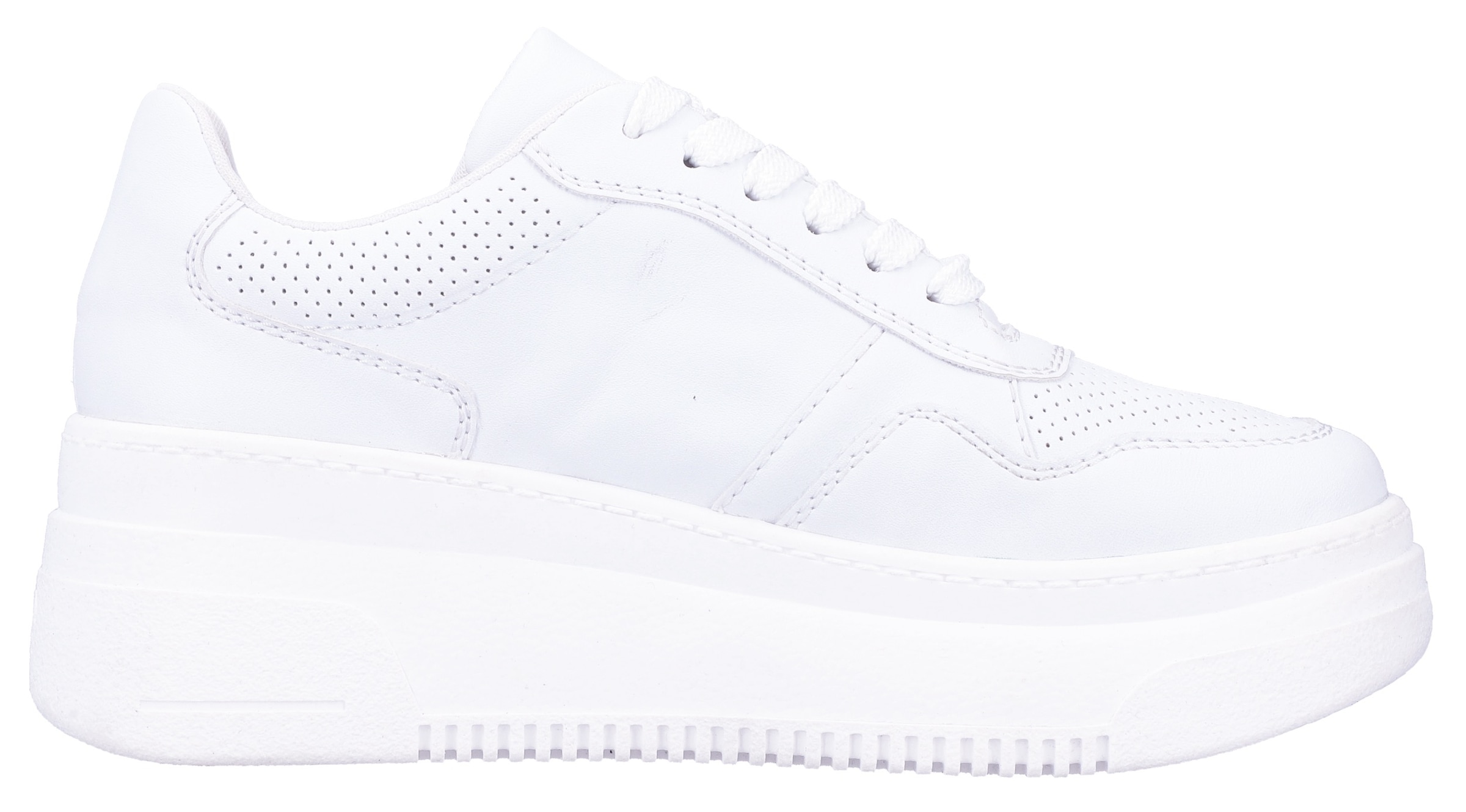 Rieker Plateausneaker  mit loser Einlage, Freizeitschuh, Halbschuh, Schnürschuh