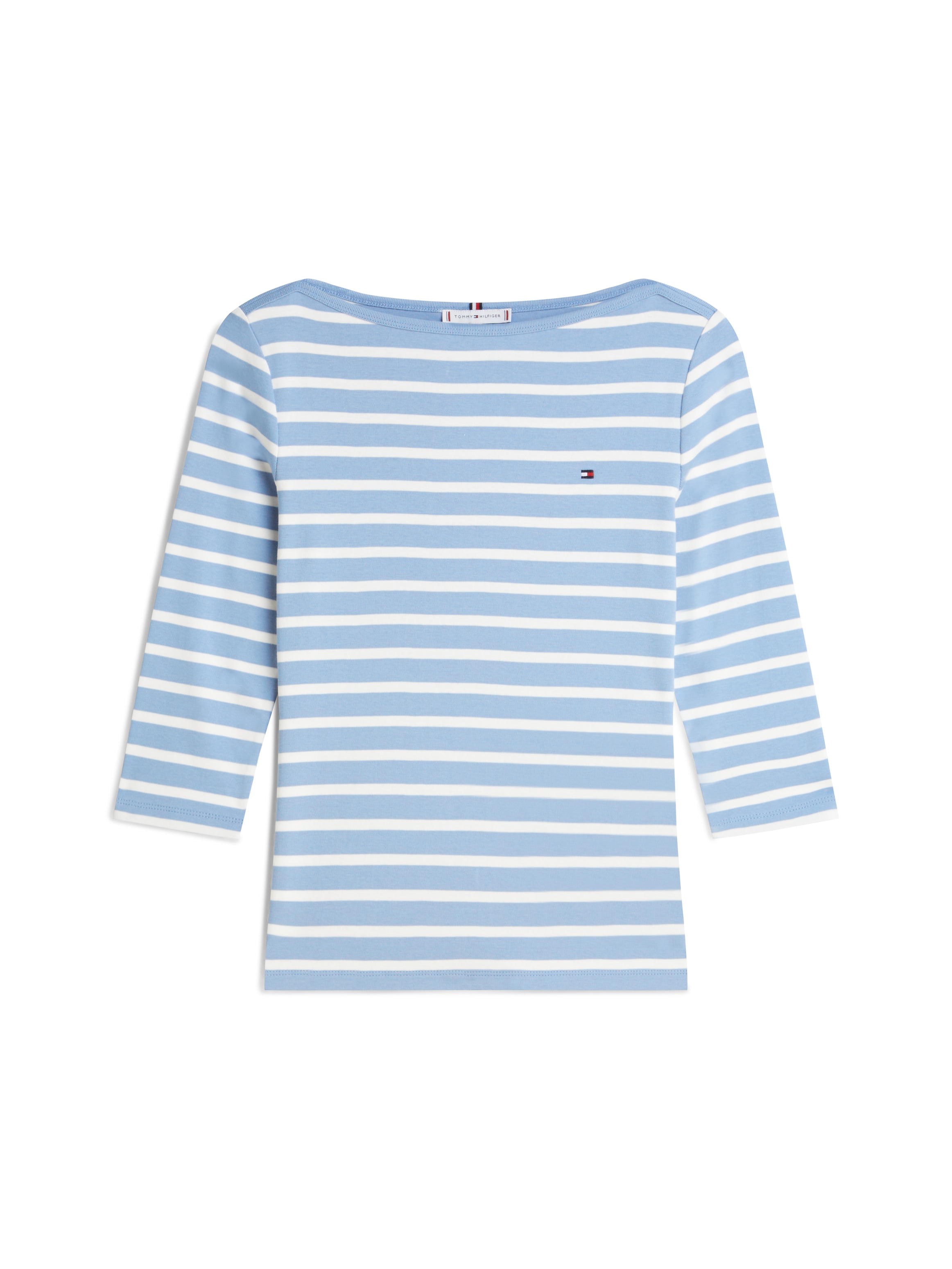 Tommy Hilfiger 3/4-Arm-Shirt »NEW CODY BOAT-NECK« Baumwolle, U-Boot-Ausschnitt, Slim Fit