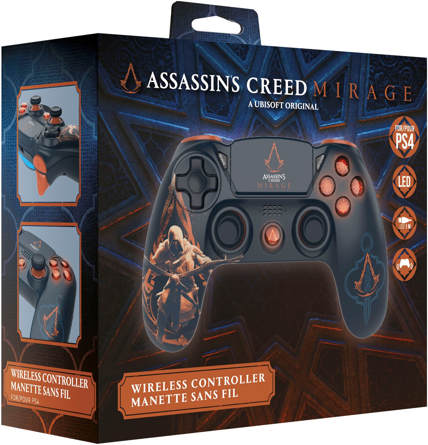 Freaks and Geeks PlayStation 4-Controller »Assassins Creed Mirage«