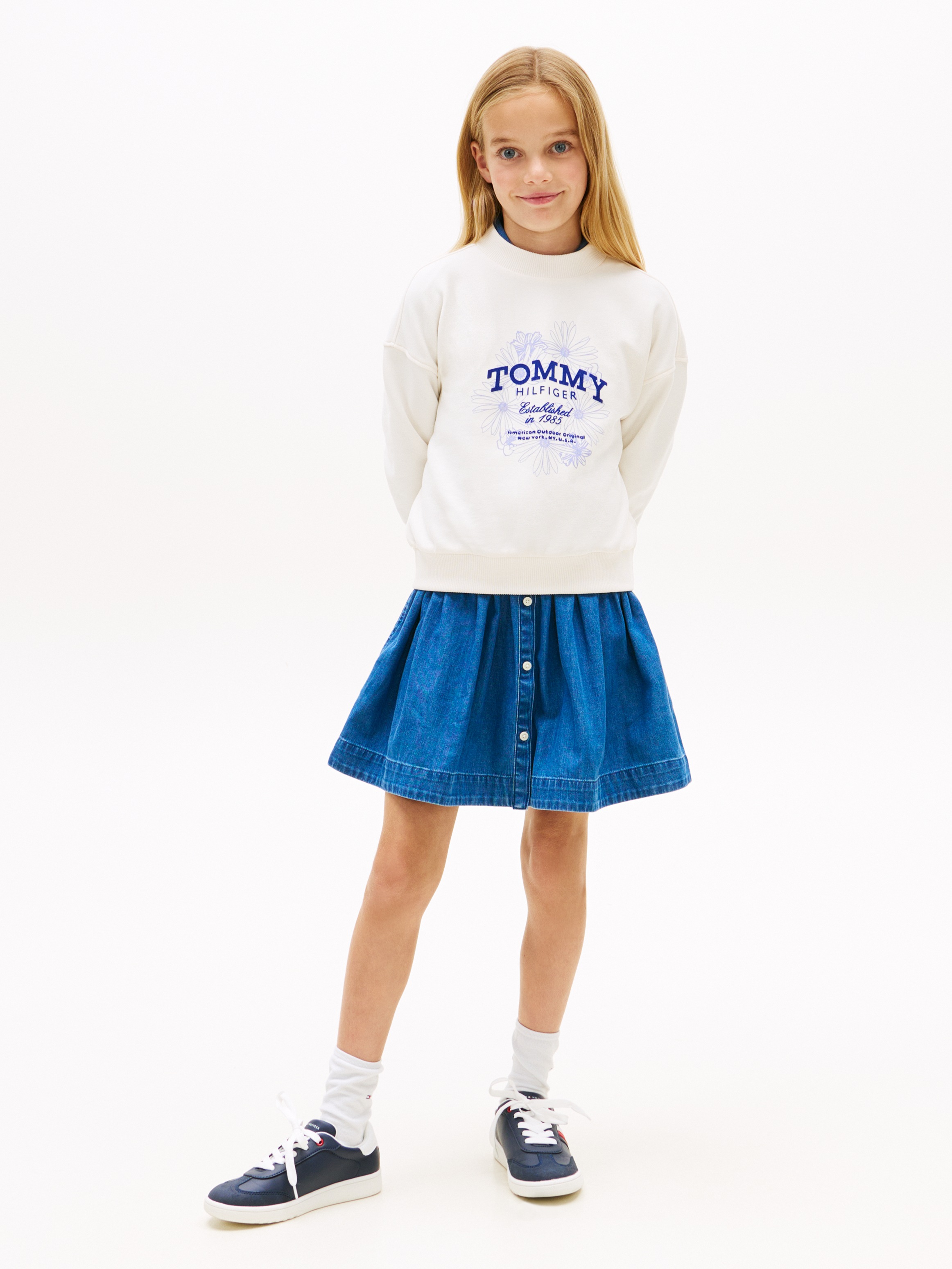 Tommy Hilfiger Sweatshirt , Regular fit, Kinder bis 16 Jahre
