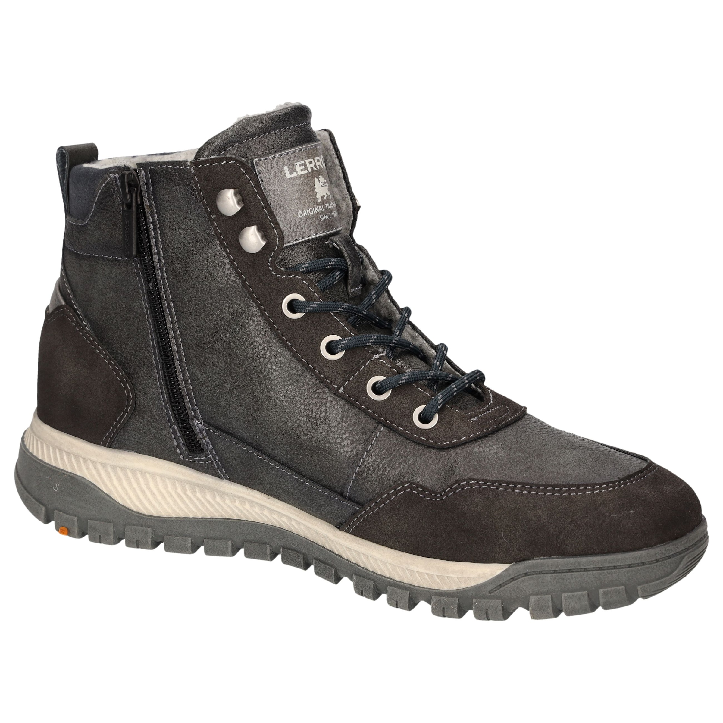 LERROS Winterboots  Schnürboots, Outdoorboots mit Ziereißverschluss außen