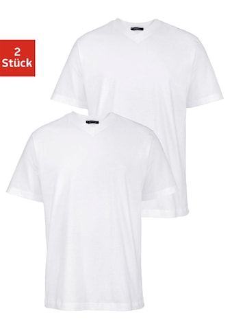 Schiesser V-Shirt, (2er-Pack), Basic zum Unterziehen kaufen