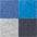 blau, türkis, grau-meliert, marine