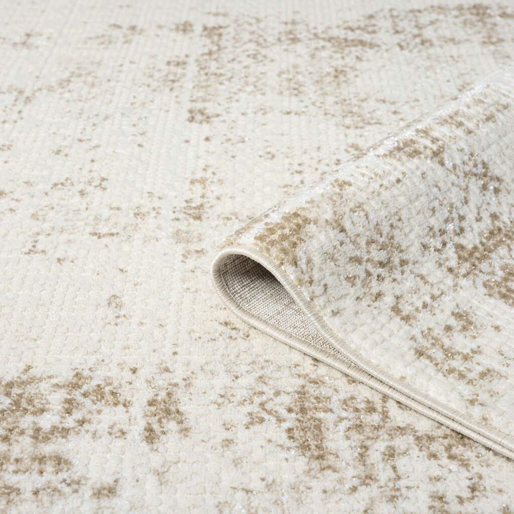 Carpet City Teppich »ANTIK232«, rund, 10 mm Höhe, Kurzflor, 3D-Optik, Klassisch-Modern für Wohnzimmer, Schlafzimmer