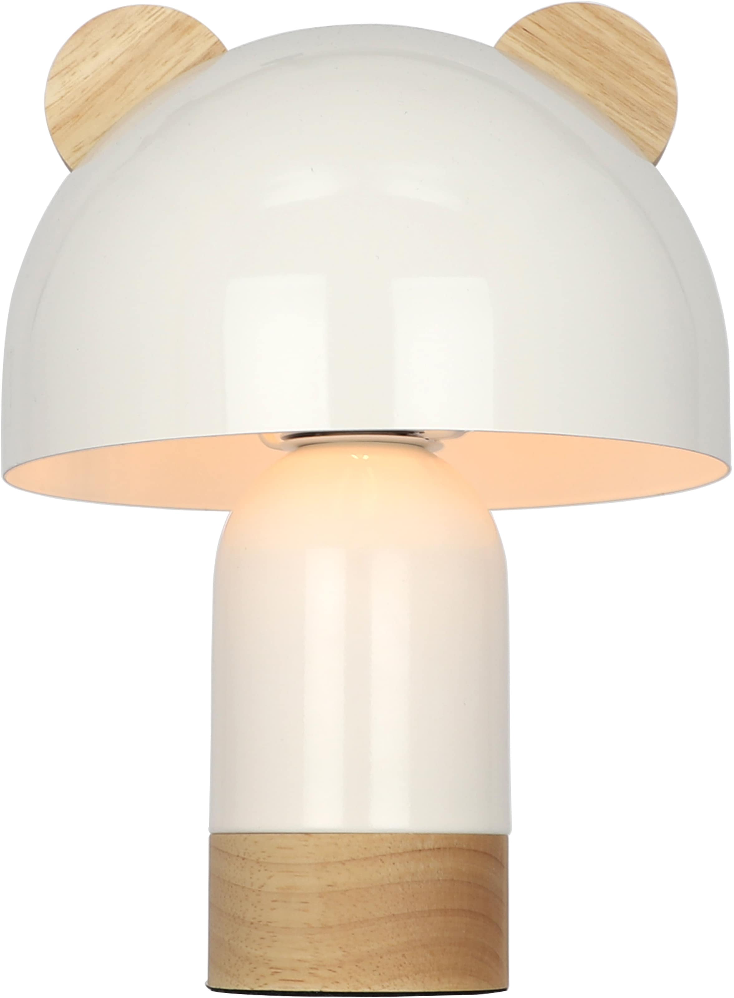 OTTO home Tischleuchte »Alinn« E14 1 Stk. ideale Kinderzimmerleuchte, Tischlampe, Leuchte mit Öhrchen, H: 27,5cm