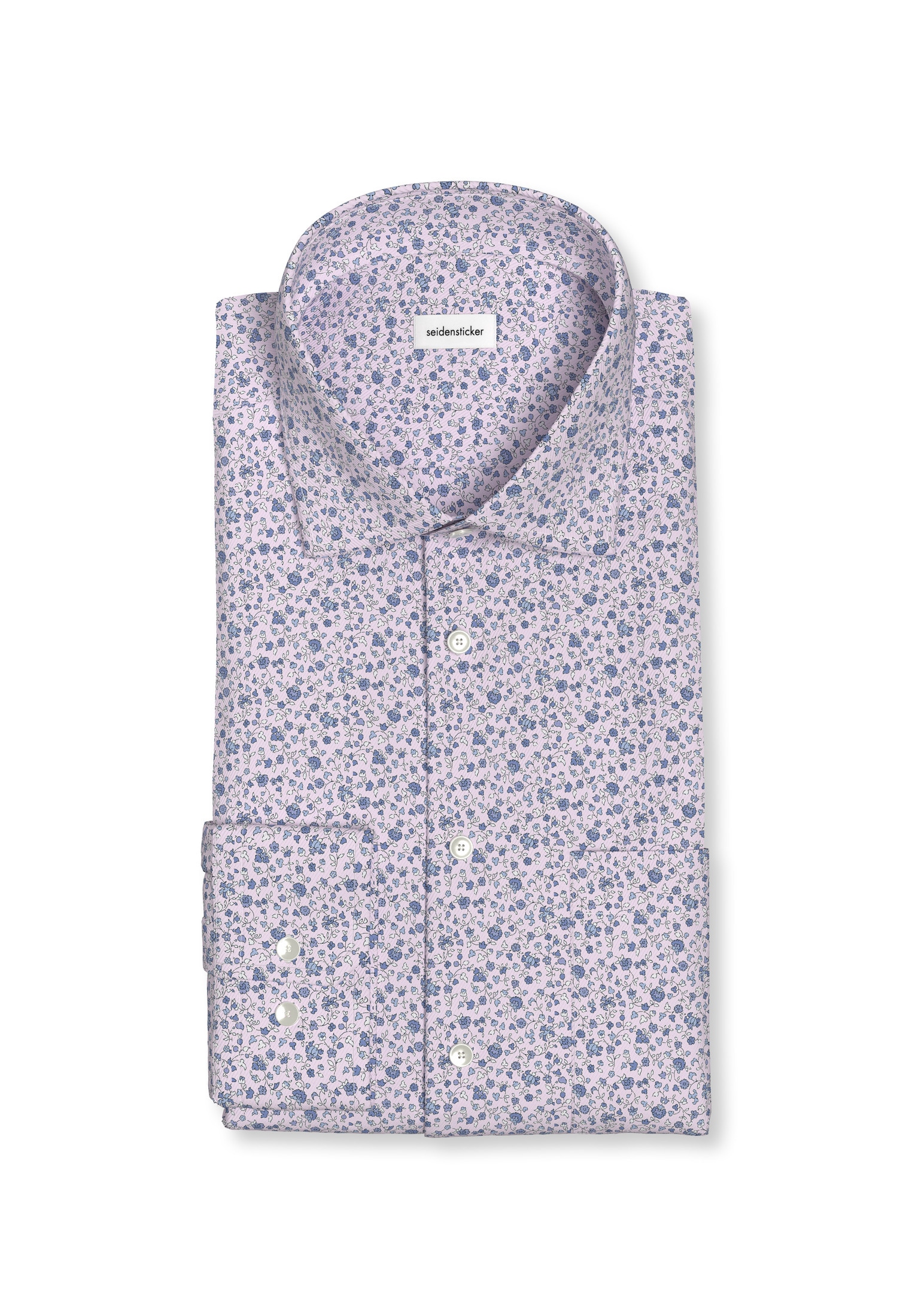 seidensticker Businesshemd »Regular« Regular 1/1 Kentkragen Druck