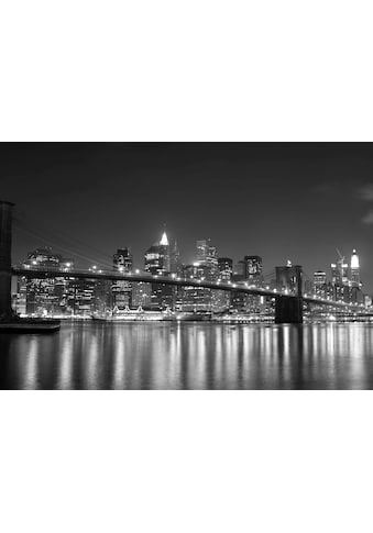 Fototapete »New York Schwarz & Weiß«