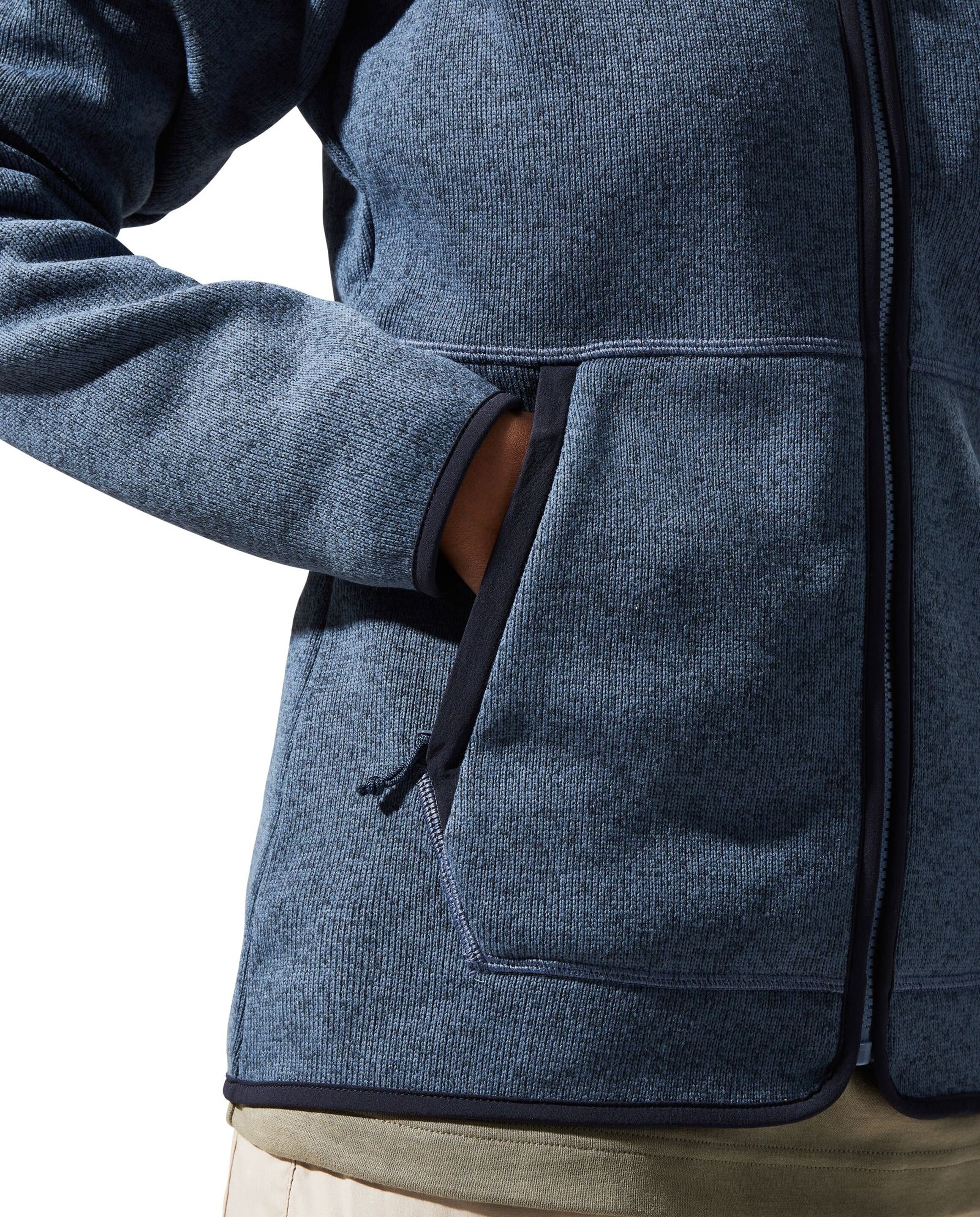 Berghaus Fleecejacke »Berghaus Fleecejacke« mit Kapuze für Küstenspaziergänge