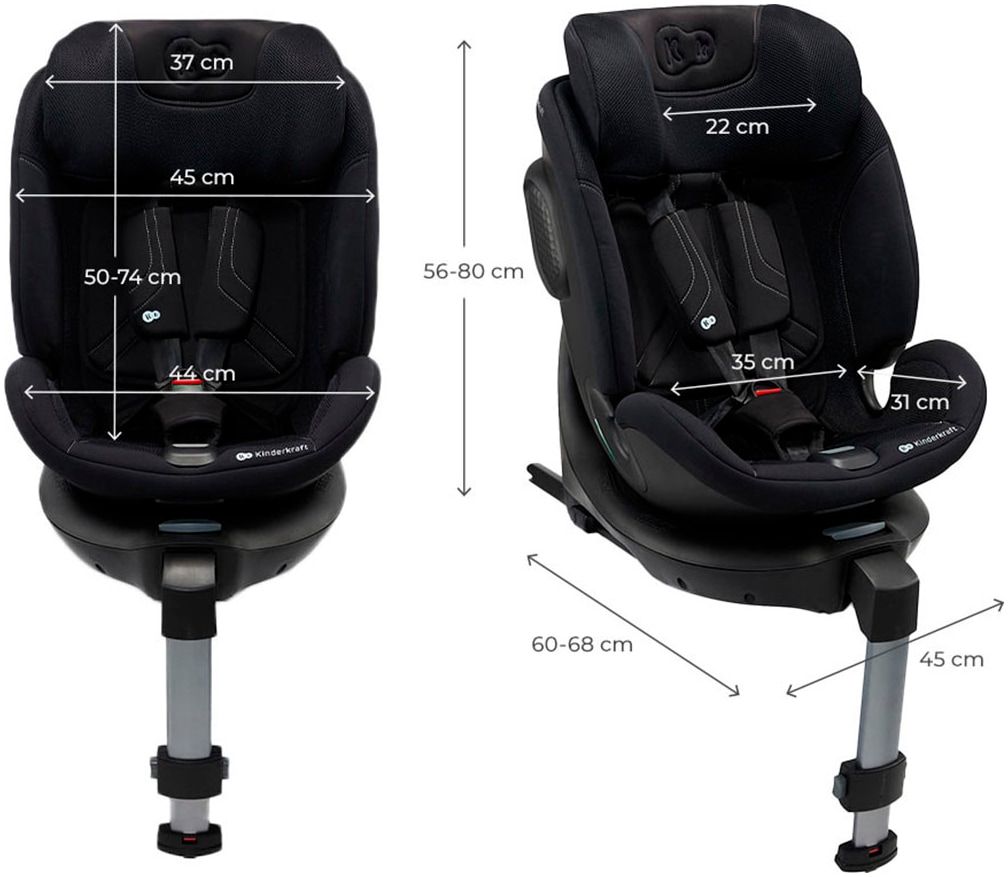 Kinderkraft Autokindersitz »XRIDER 2 i-Size« Klasse 0 / 1 / II / III (bis 36 kg)