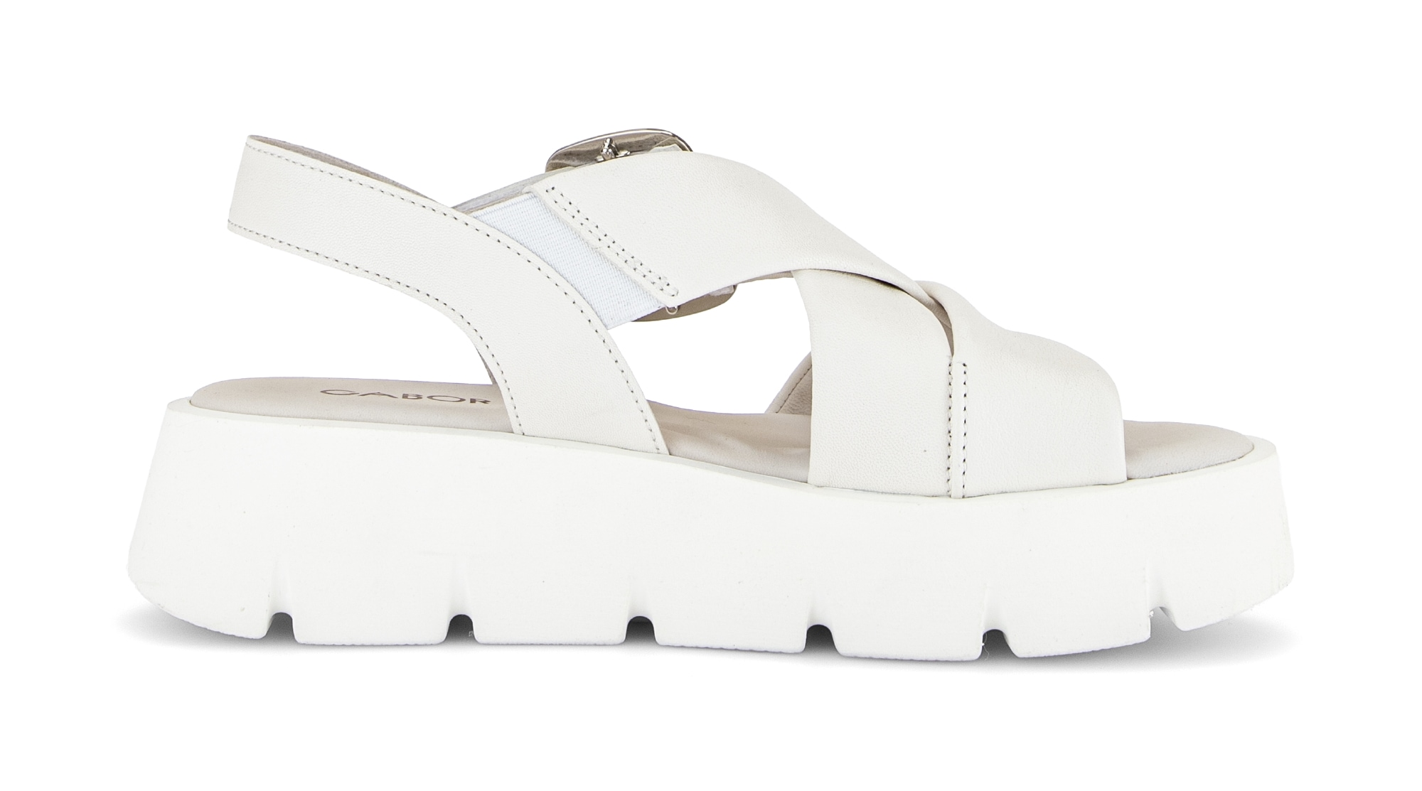 Gabor Keilsandalette  Plateau, Sommerschuh, Riemchensandale mit Best Fitting Ausstattung