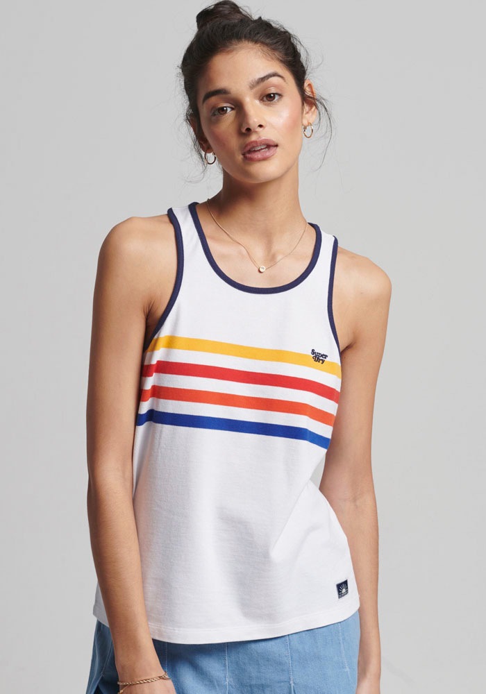 Superdry Tanktop, mit coolen Rainbow Stripe kaufen