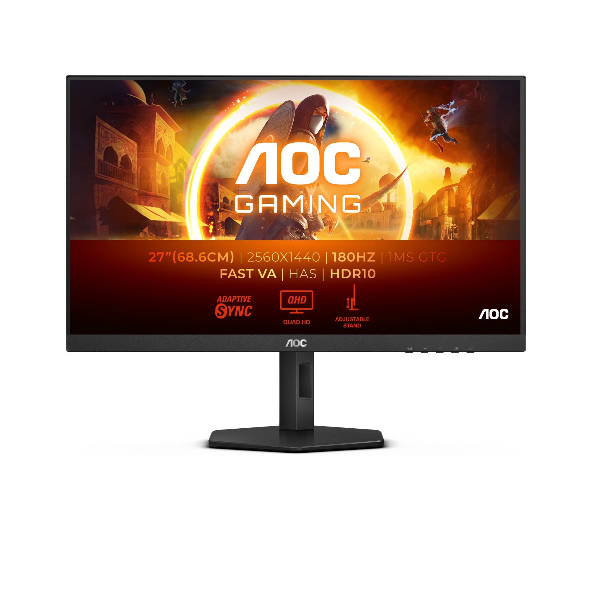 Gaming-LED-Monitor »Q27G4XN«, 68,5 cm/27 Zoll, 2560 x 1440 px, QHD, 0,5 ms...