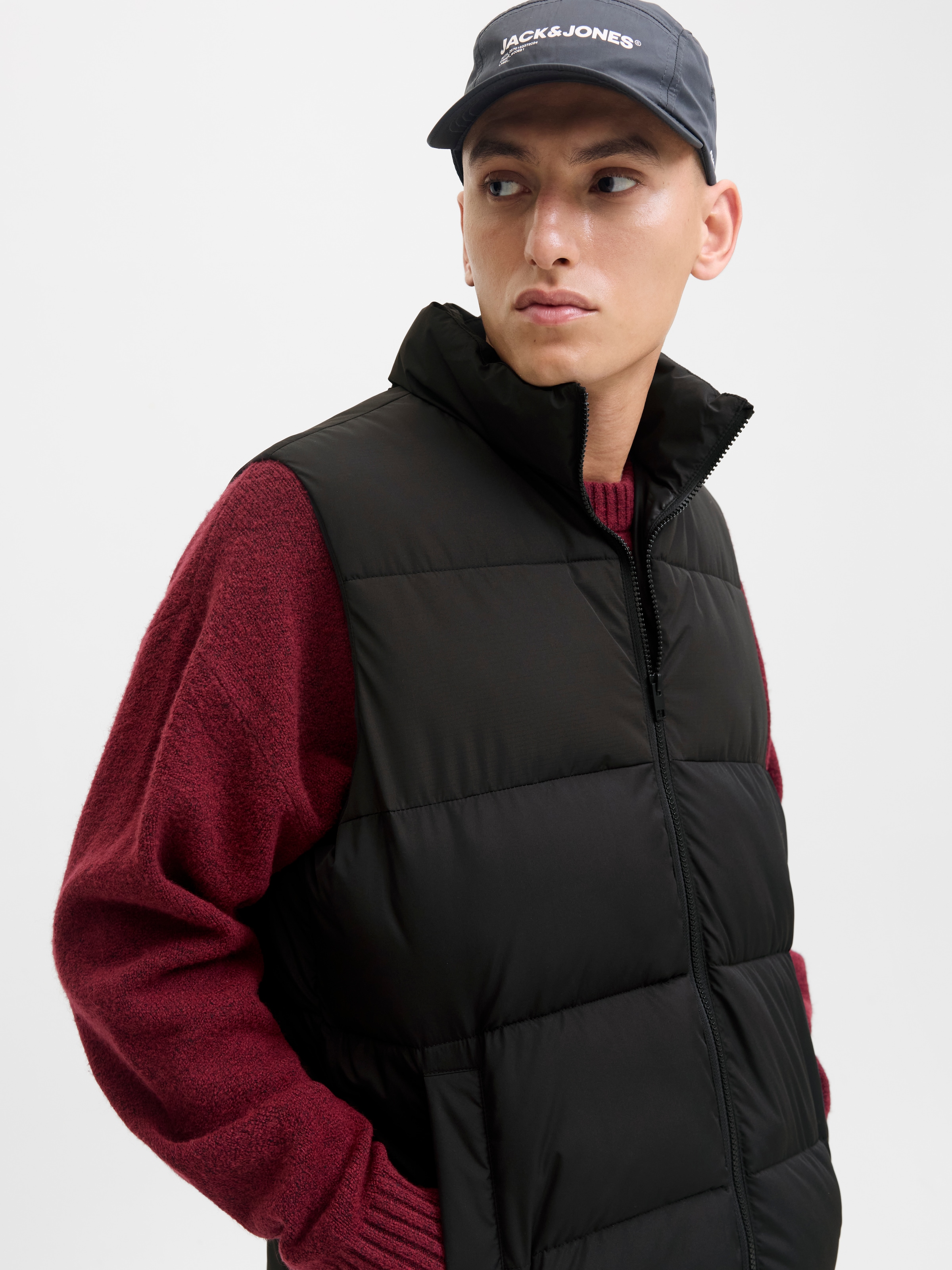 Jack & Jones Steppweste »JJMAZE BODYWARMER COLLAR«
