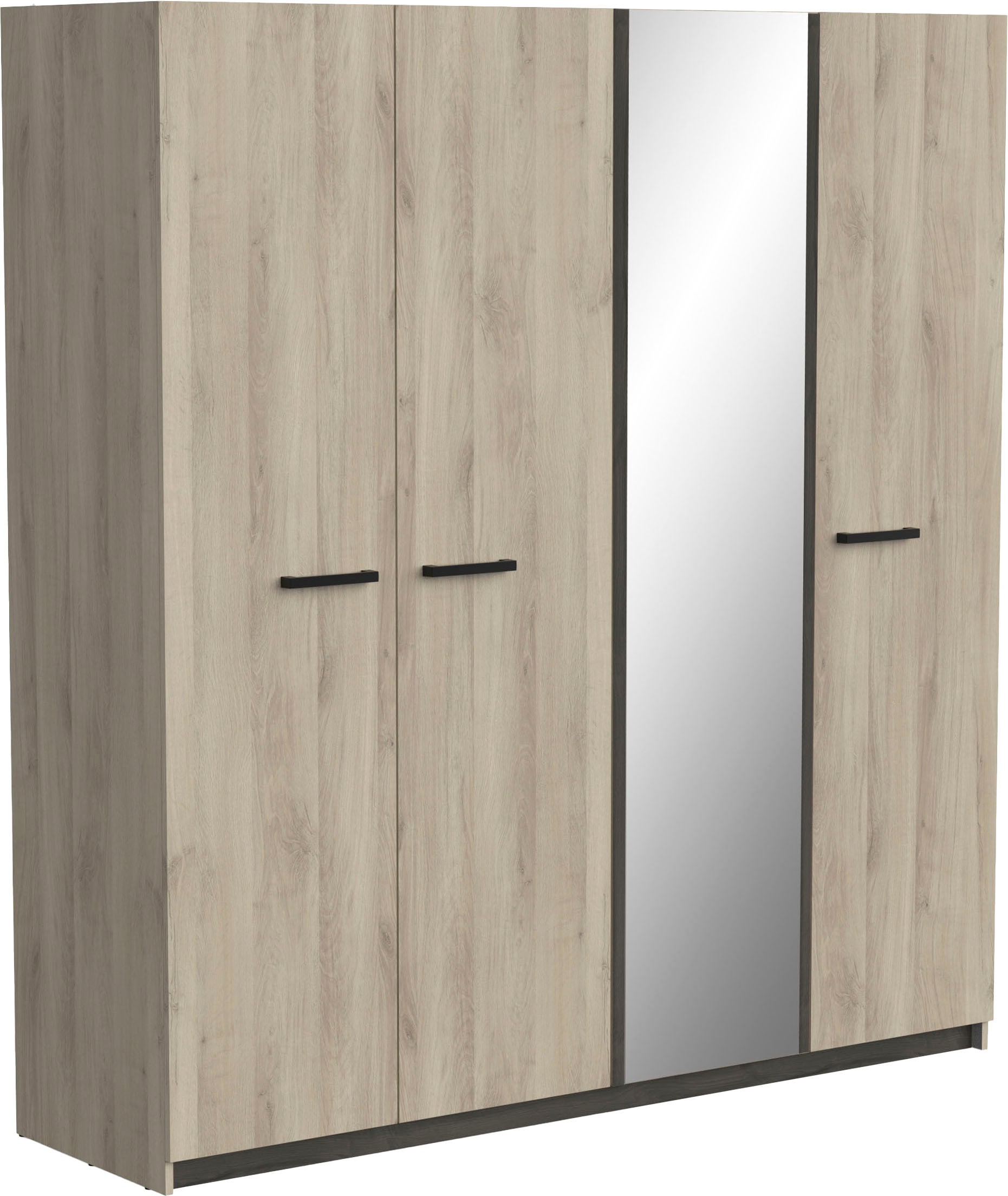 Demeyere GROUP Kinderkleiderschrank »Watson«, SCHRANK 4 TÜREN/1 SPIEGEL