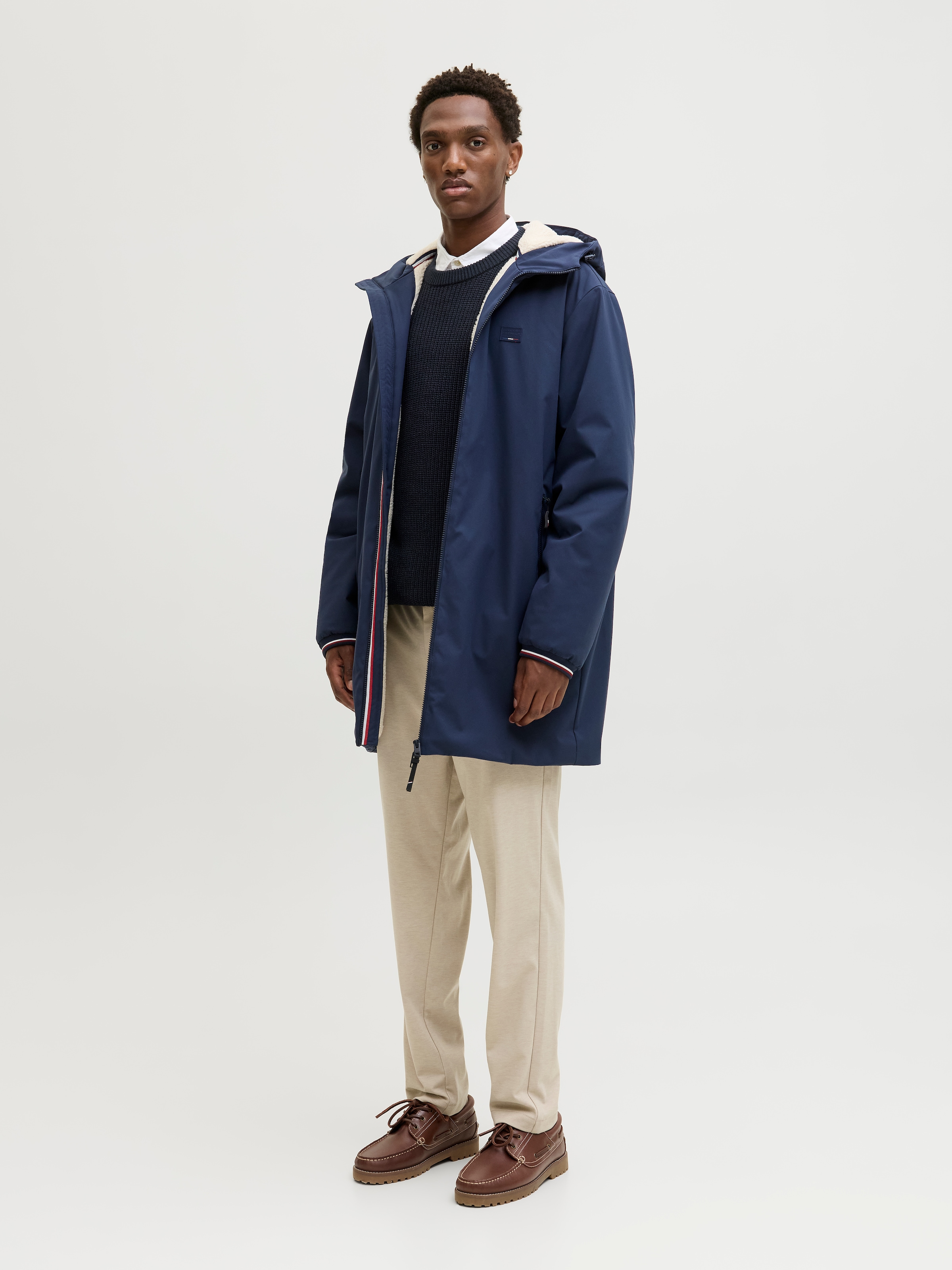 Jack & Jones Rundhalspullover »JJKAITO KNIT CREW NECK BF«