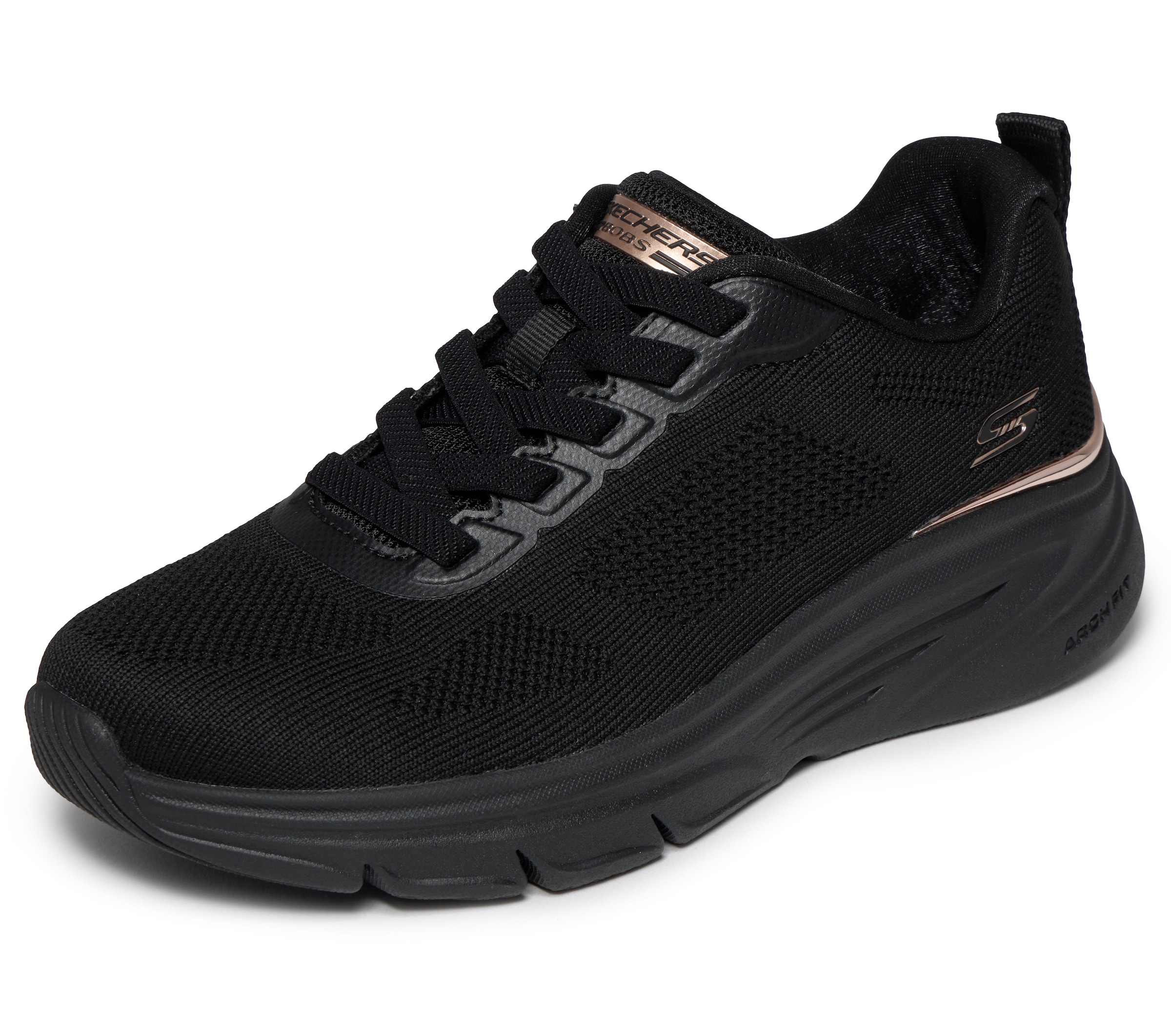 Skechers Slip-On Sneaker »BOBS ARCH FIT ELEV8 VEGAN«  Schlupfschuh, Freizeitsneaker, Halbschuh, maschinenwaschbar