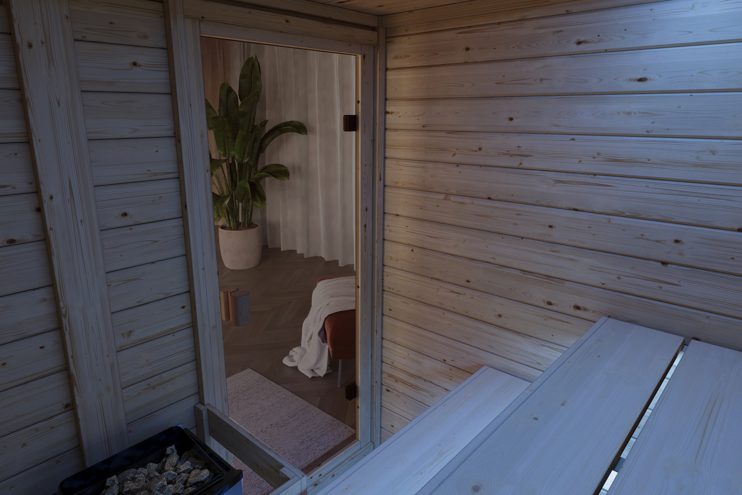 welltime Sauna »Backas« Spar-Set,  verschiedene Varianten