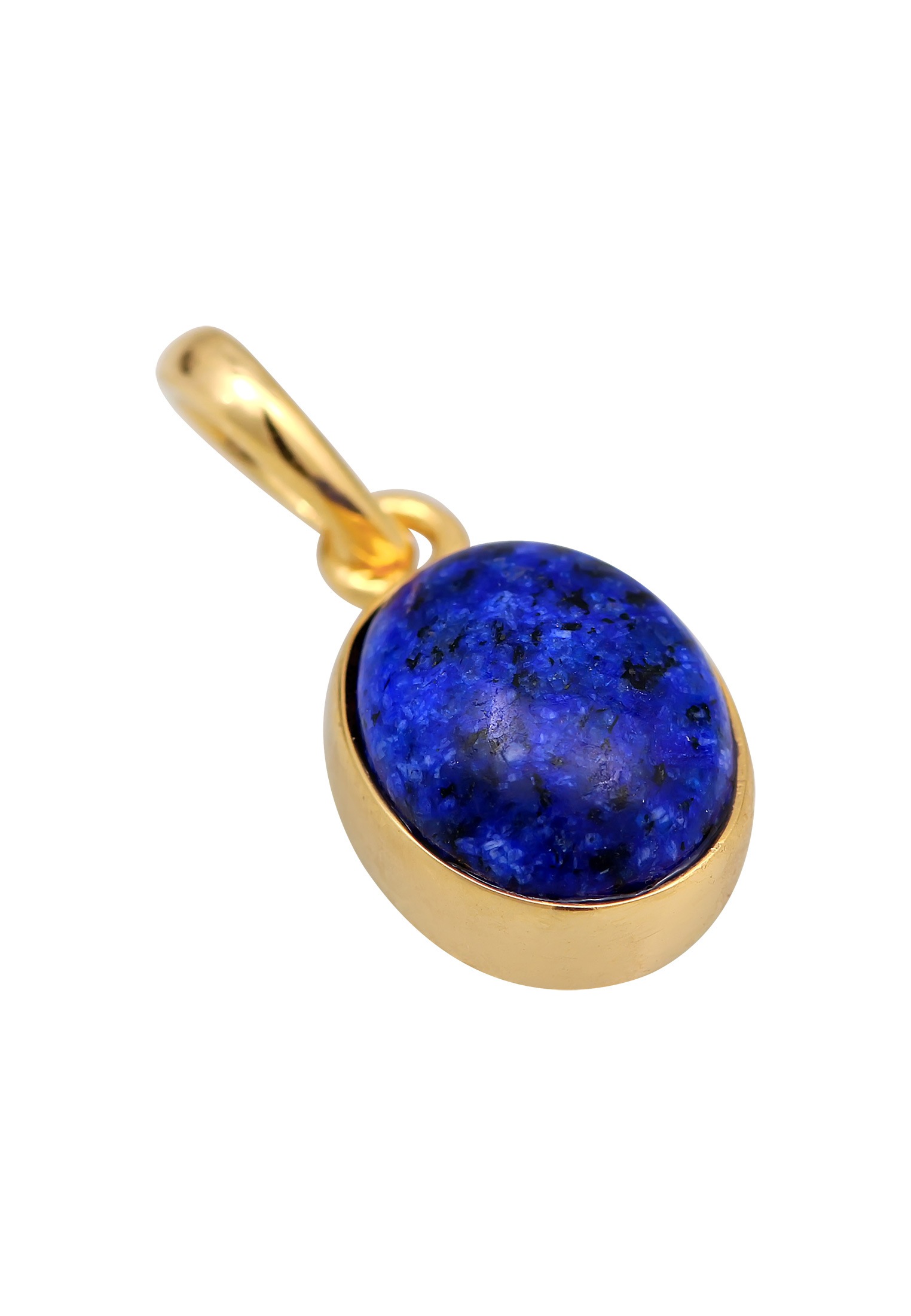 Elli Amulett »Anhänger Lapis Lazuli Edelstein Oval 925 Silber«