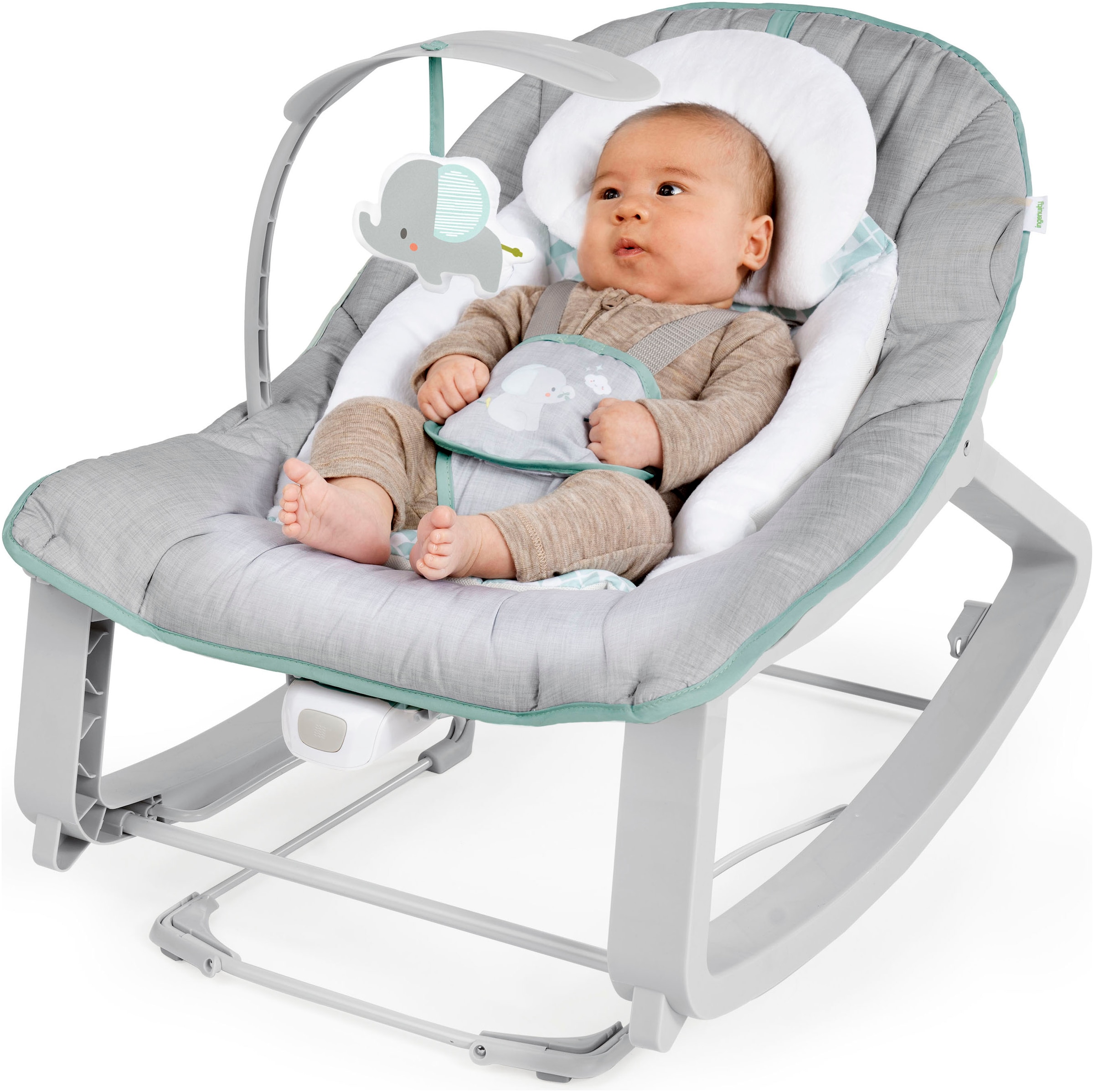 ingenuity Babywippe »Keep Cozy, Weaver«, bis 18 kg, mit abnehmbarem Hängespielzeug