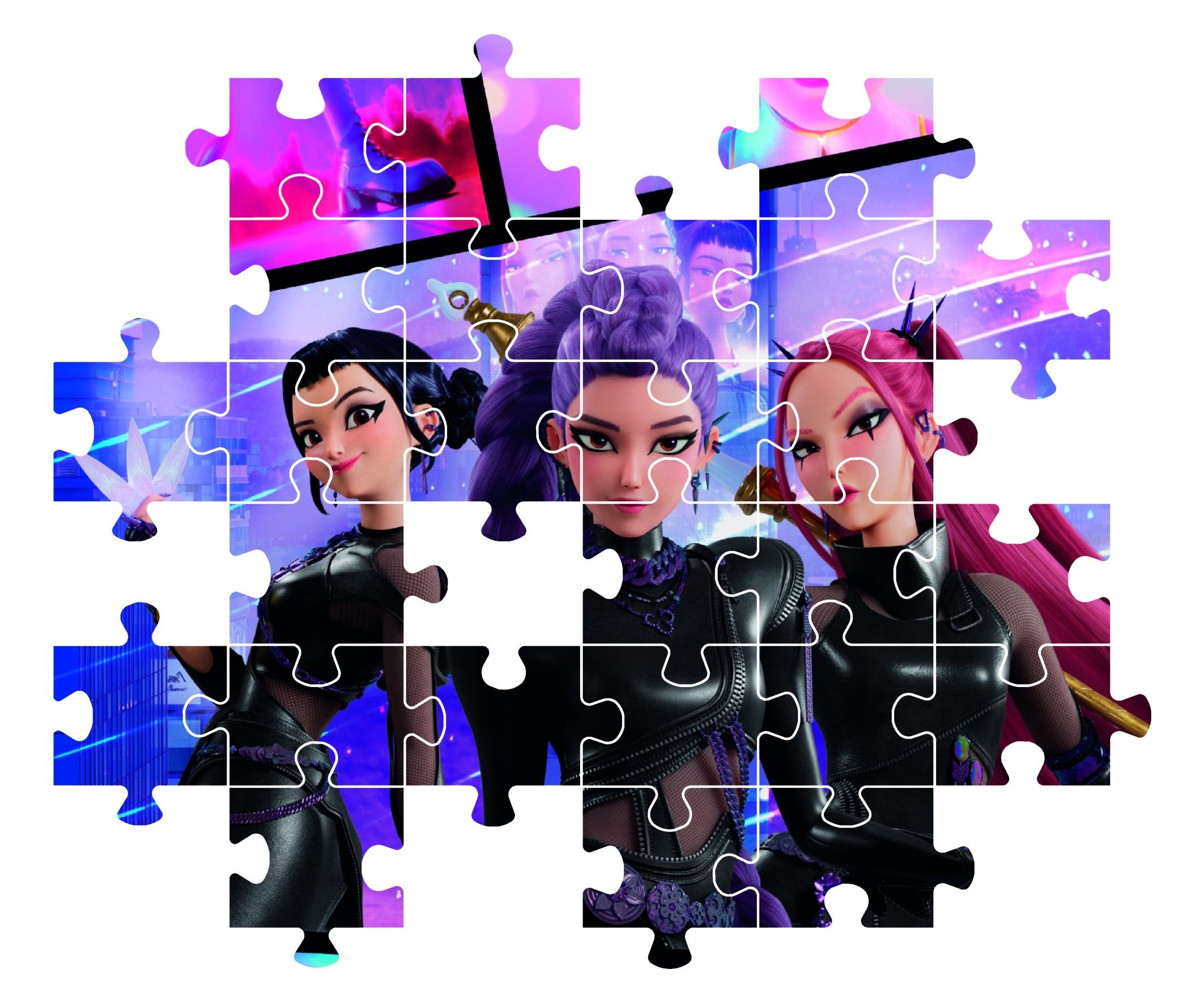 Clementoni® Puzzle »SUPER K-Pop Demon Hunters« Made in Europe