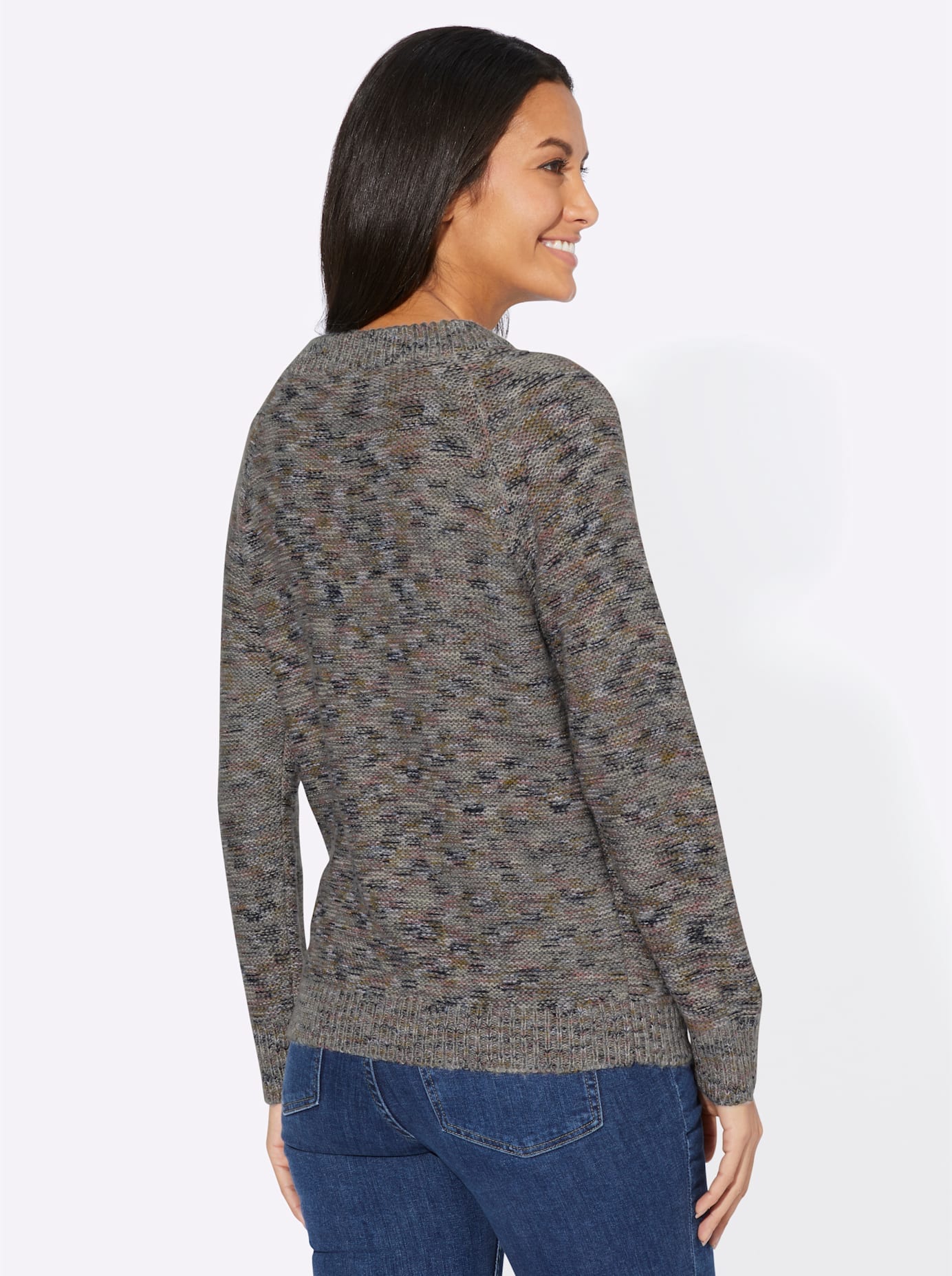 Casual Looks Rundhalspullover »Pullover«