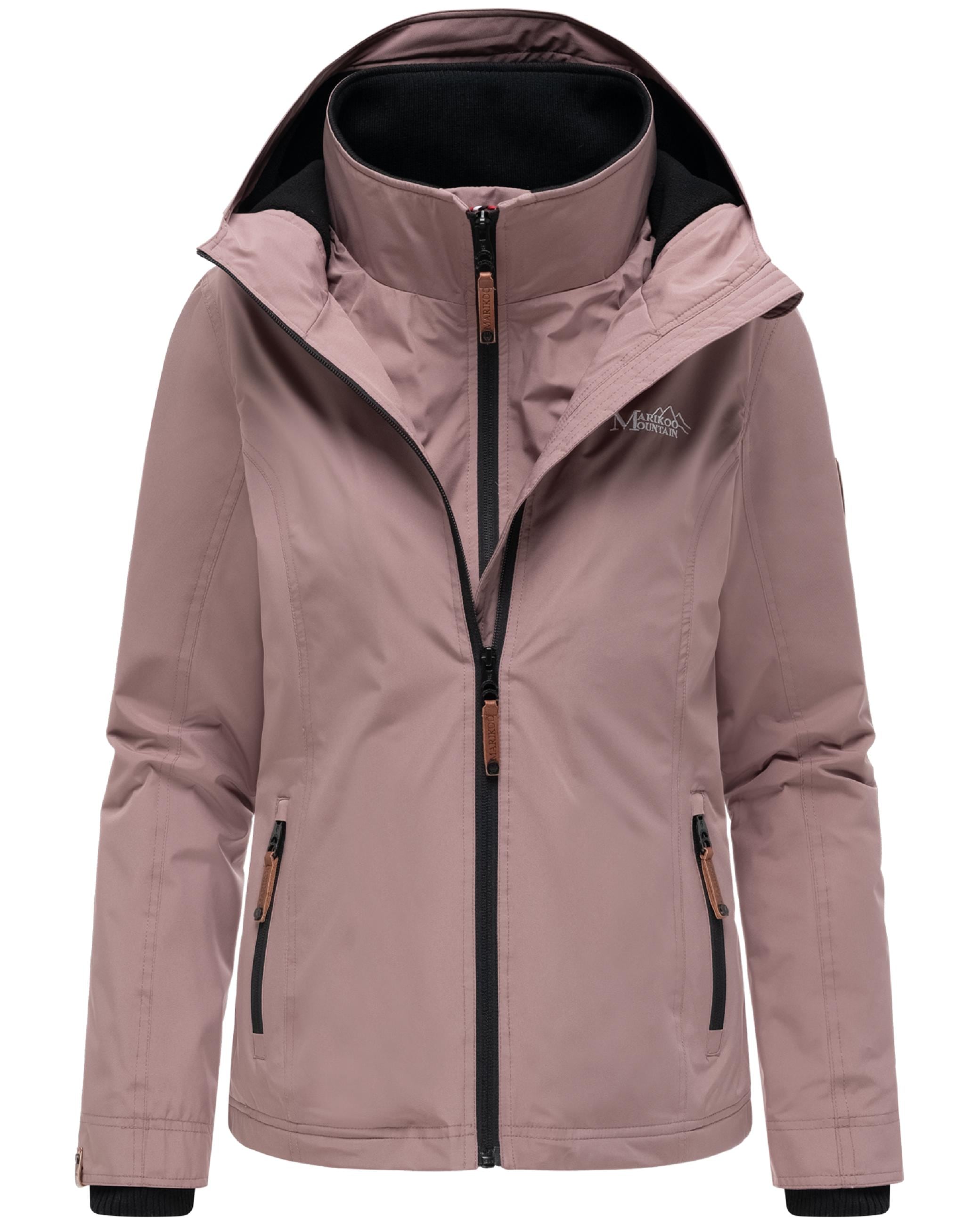 Marikoo Outdoorjacke »Übergangsjacke Erdbeere« mit Kapuze sportliche Funktionsjacke mit Kapuze