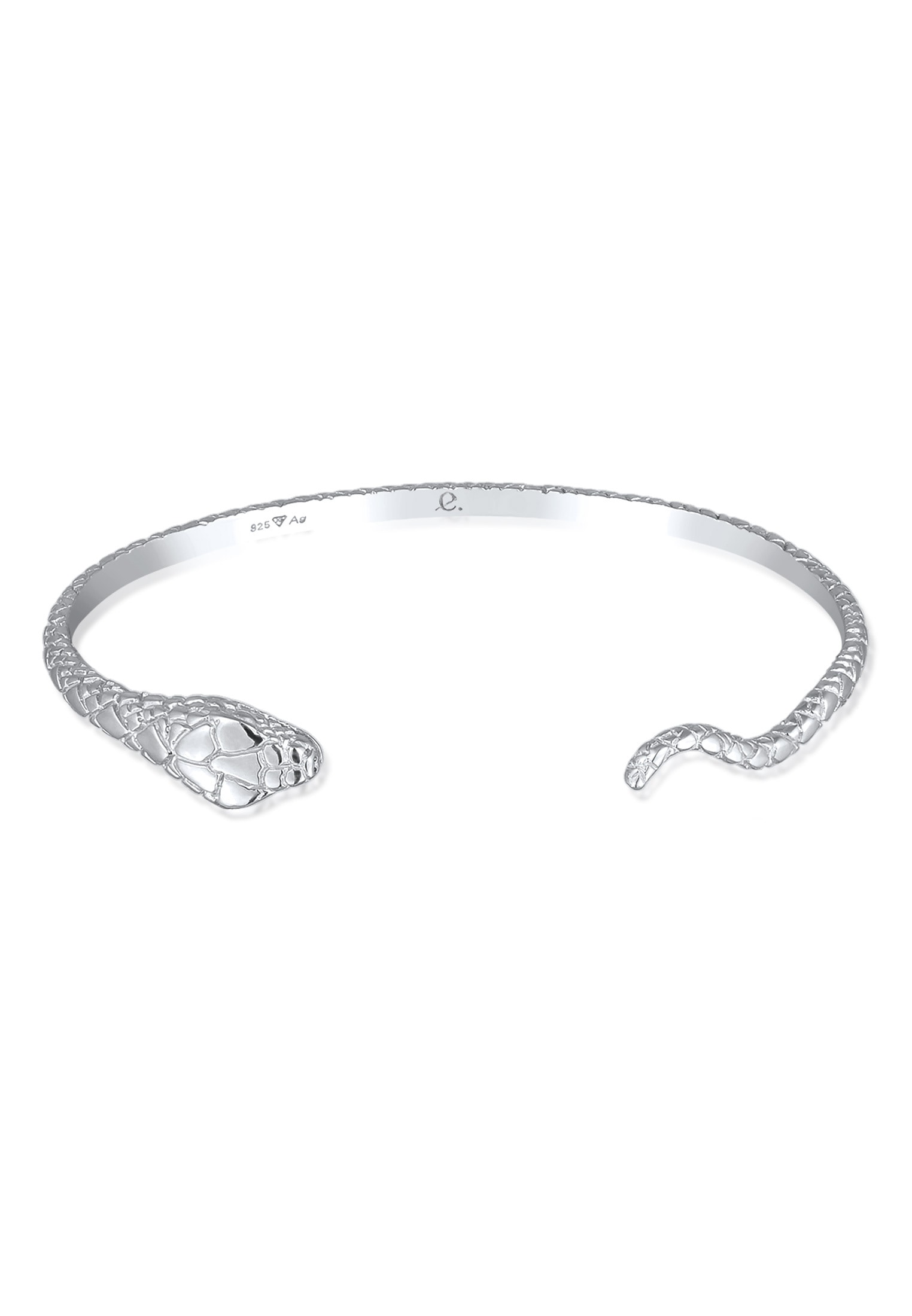 Armreif »Armband Armreif Offen Schlangen Motiv 925 Silber vergoldet«