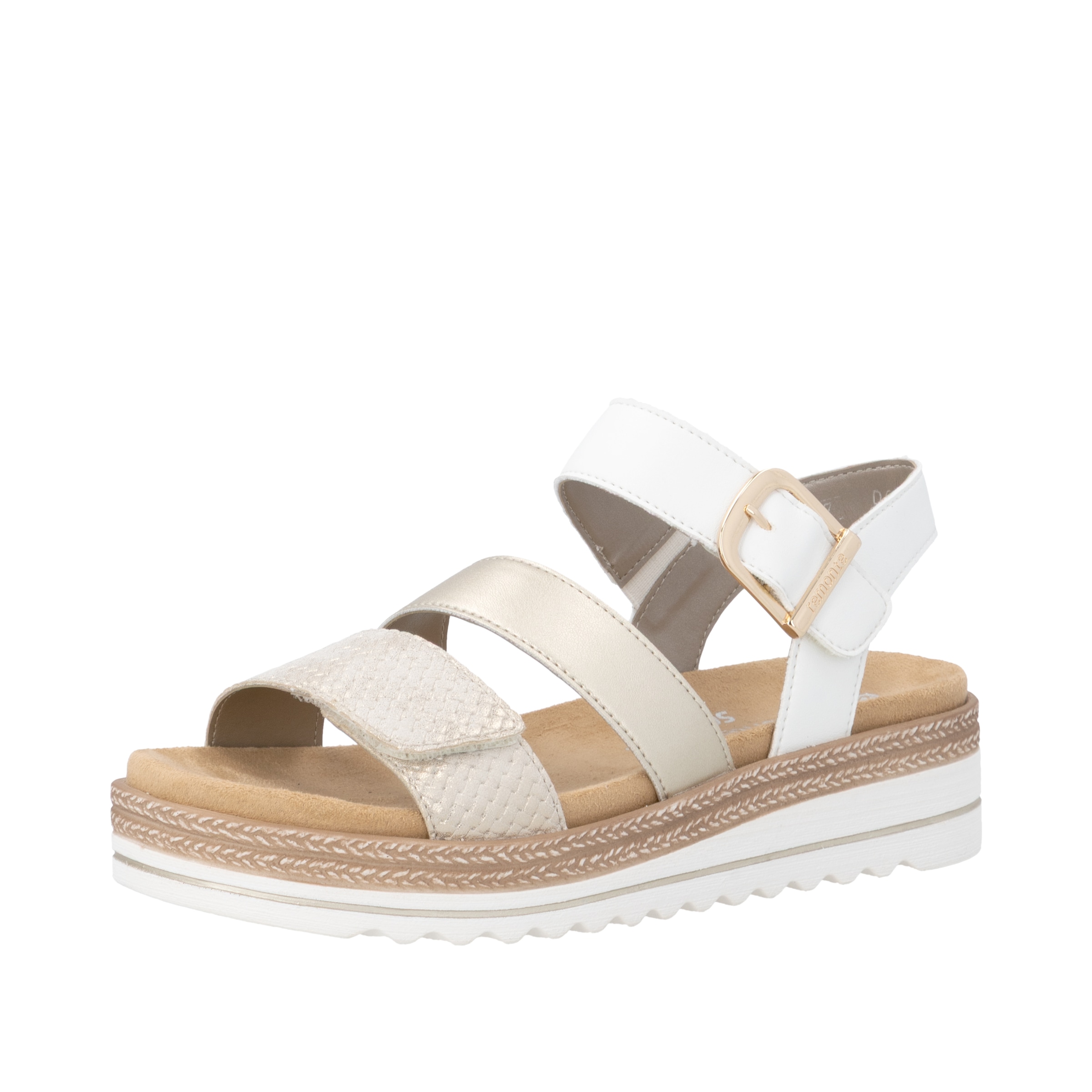 Remonte Keilsandalette  Keilabsatz, Sommerschuh, Sandale in veganer Verarbeitung
