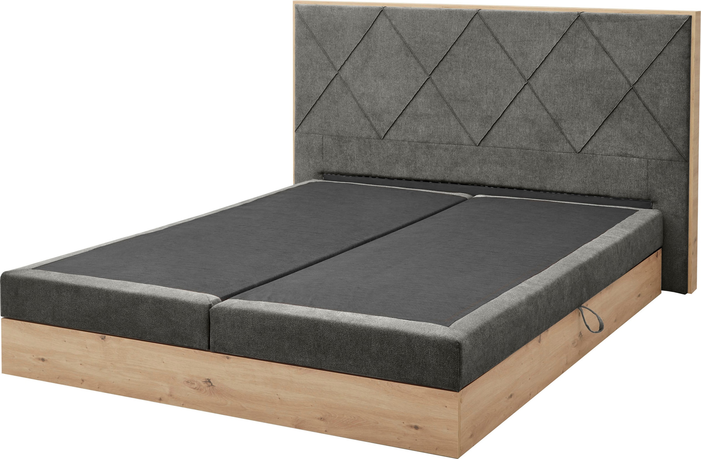 ED EXCITING DESIGN Boxspringbett »Bellevue«, inkl. Bettkasten, wahlweise mit Matratze und Topper