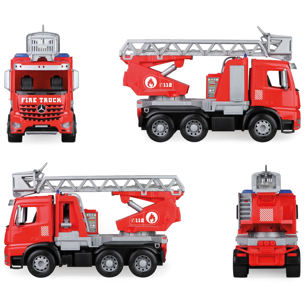Lena® Spielzeug-Feuerwehr »Worxx, Leiterfeuerwehr Mercedes Arocs«
