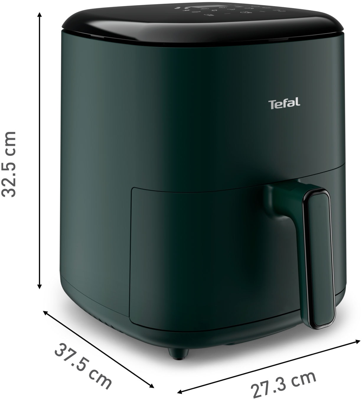 Tefal Heißluftfritteuse »EY2453 Easy Fry Max Digital«, 1500 W, spart Zeit & Energie, intuitiver Touchscreen, 10 Programme, EY2453
