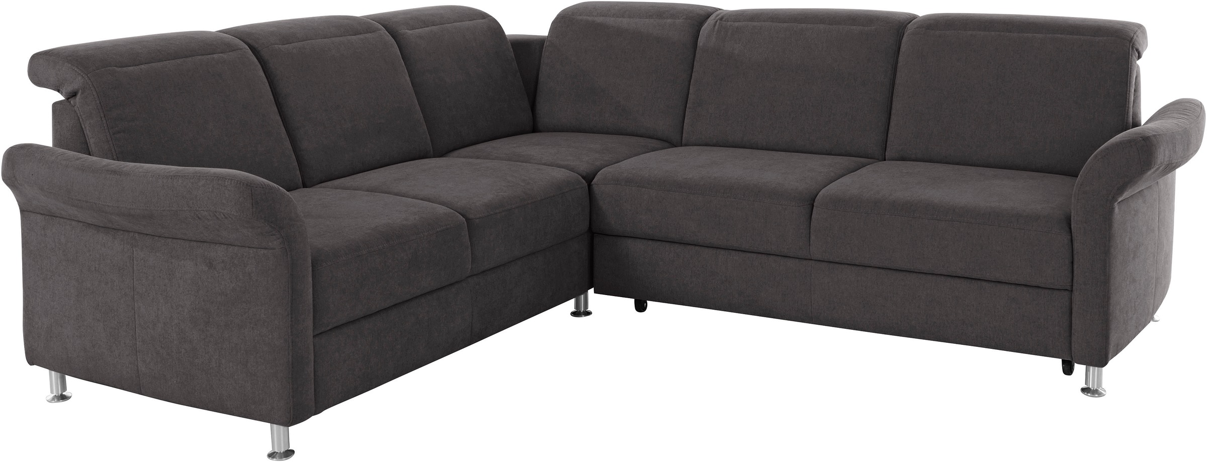 sit&more Ecksofa »Darwin L-Form« inklusive Federkern, wahlweise mit Kopfteilverstellung, Schlaffunktion