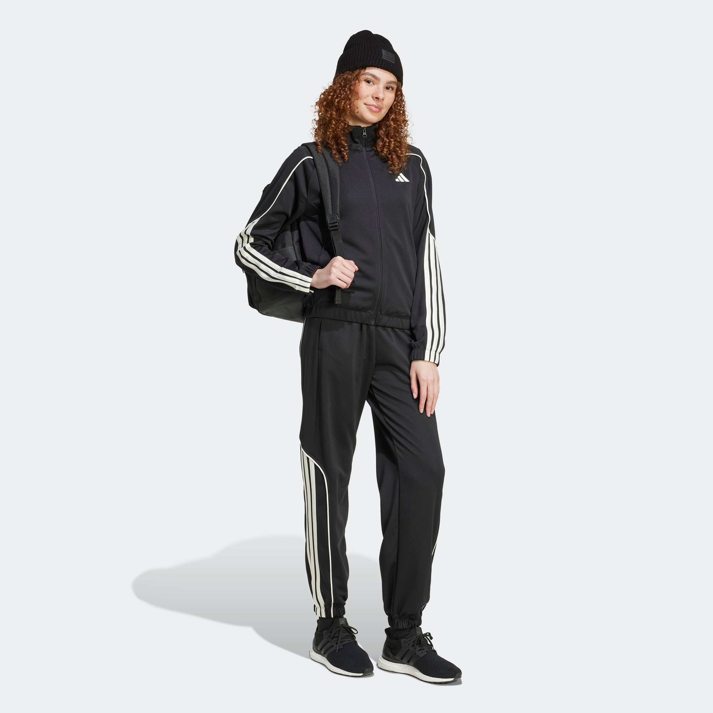 adidas Sportswear Trainingsanzug »W STADIUM TS« 2 für Erwachsene, zweiteiliges Set, aus Polyester