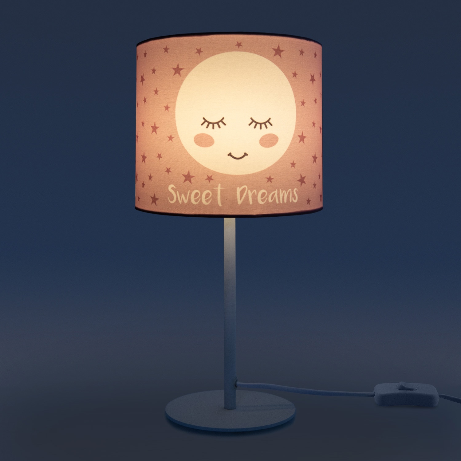 Paco Home Tischleuchte »Aleyna E14 Mond-Motiv, bestellen Lampe flammig-flammig, mit Kinderzimmer bei 1 LED Tischleuchte OTTO 103«, Kinderlampe