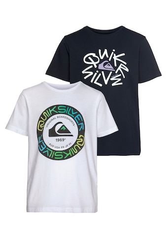 Quiksilver T-Shirt »FUTURE TIME SS TEE PACK YOUTH«, (Packung, 2er-Pack) kaufen